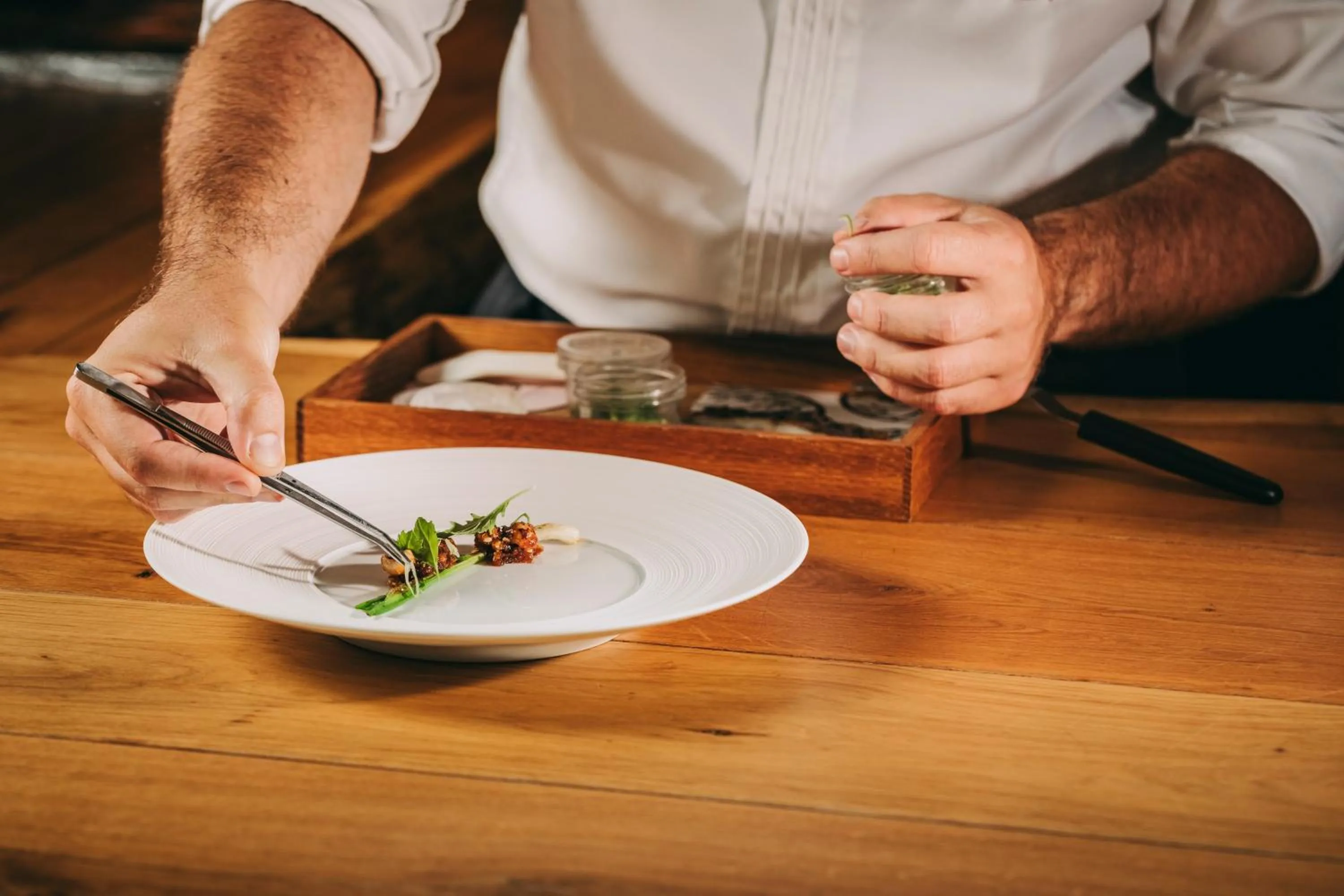 Food and drinks in Torel Palace Lisbon