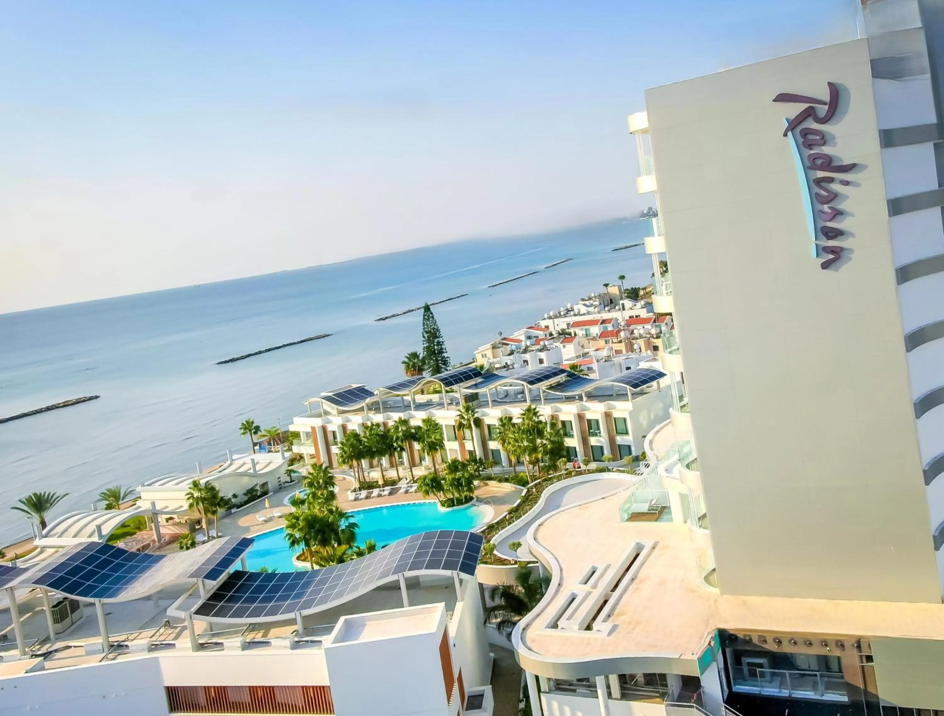 Property building in Radisson Beach Resort Larnaca