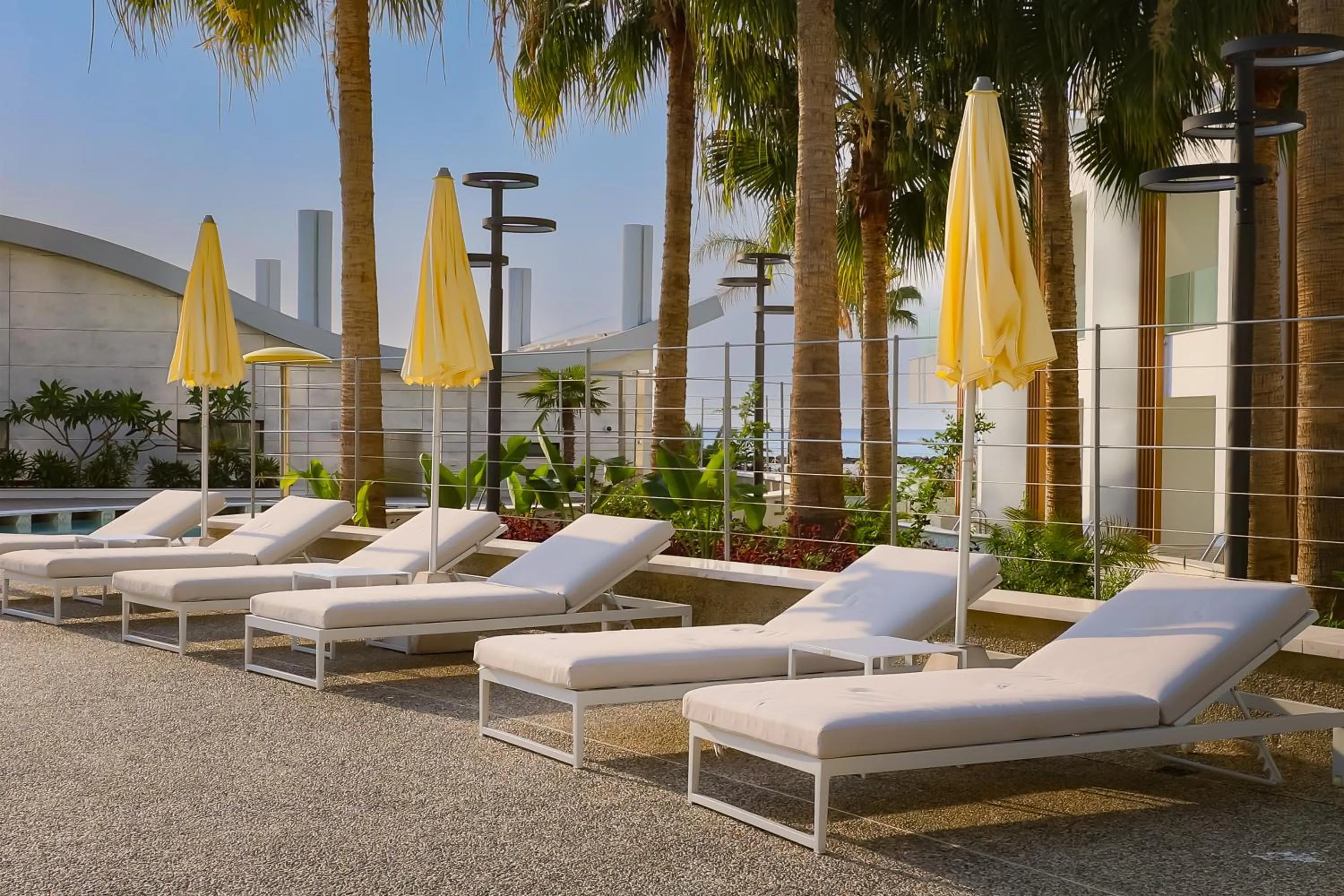 Swimming pool in Radisson Beach Resort Larnaca