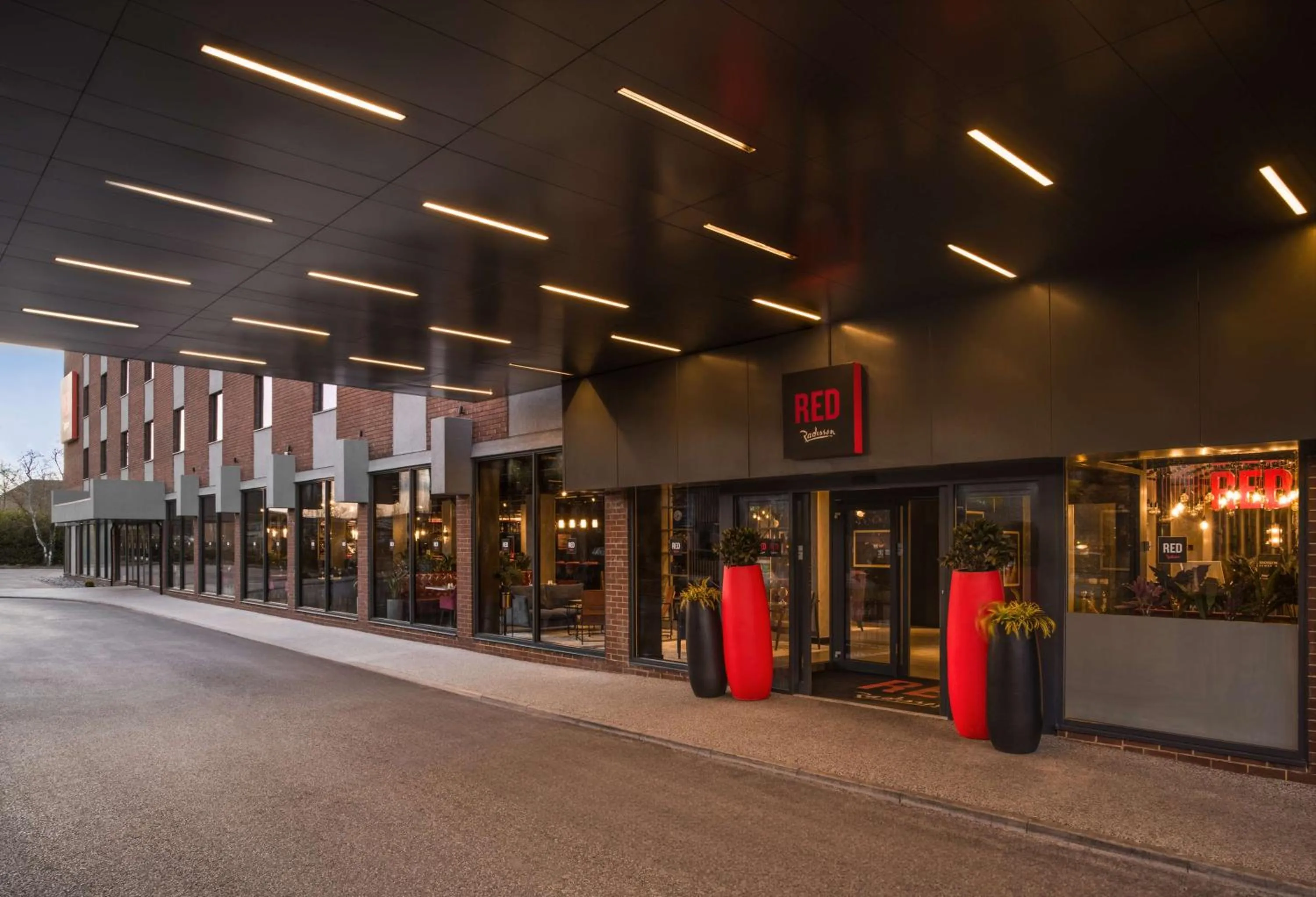 Property building in Radisson RED London Gatwick Airport