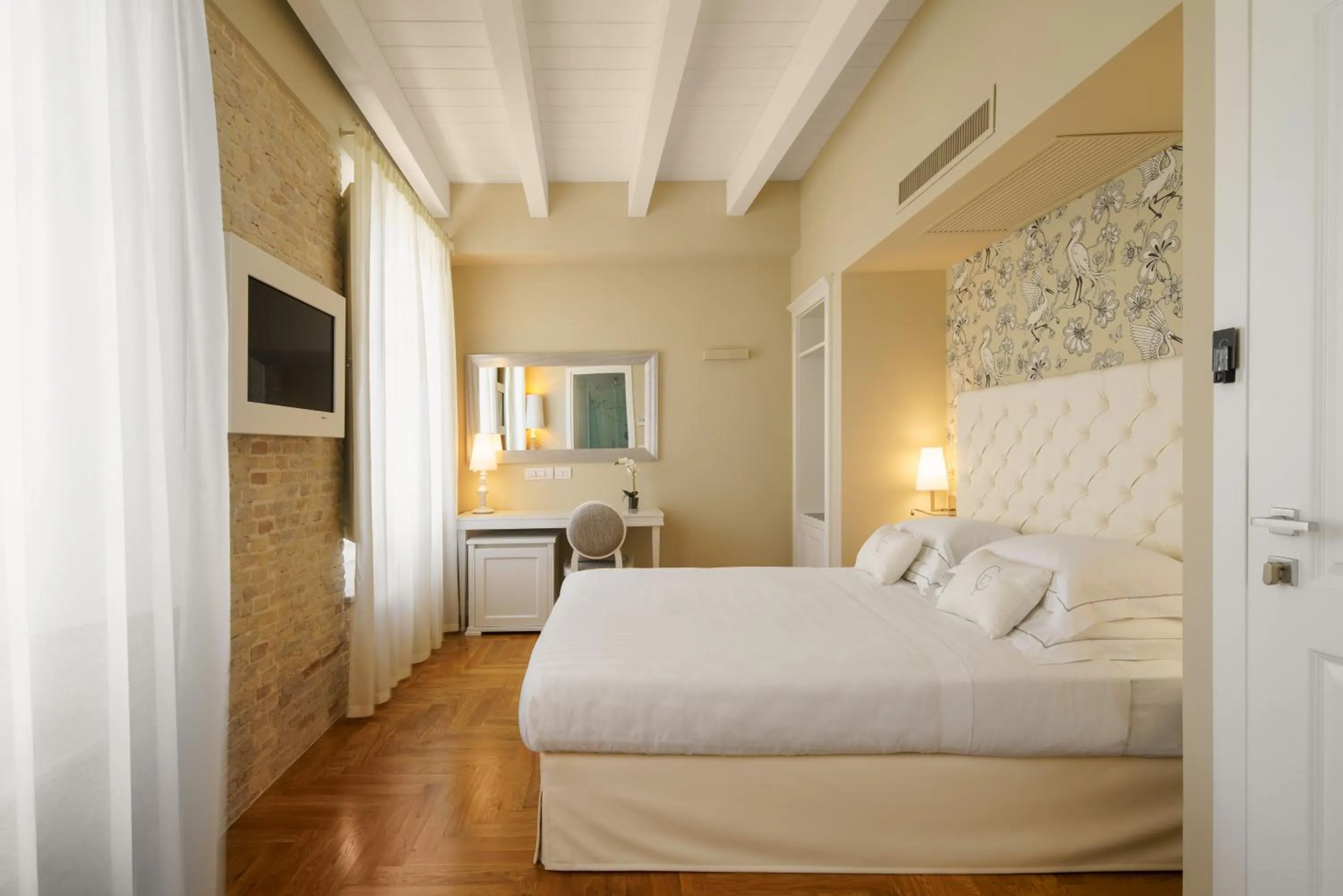 Bed in Boutique Hotel Carlo Felice