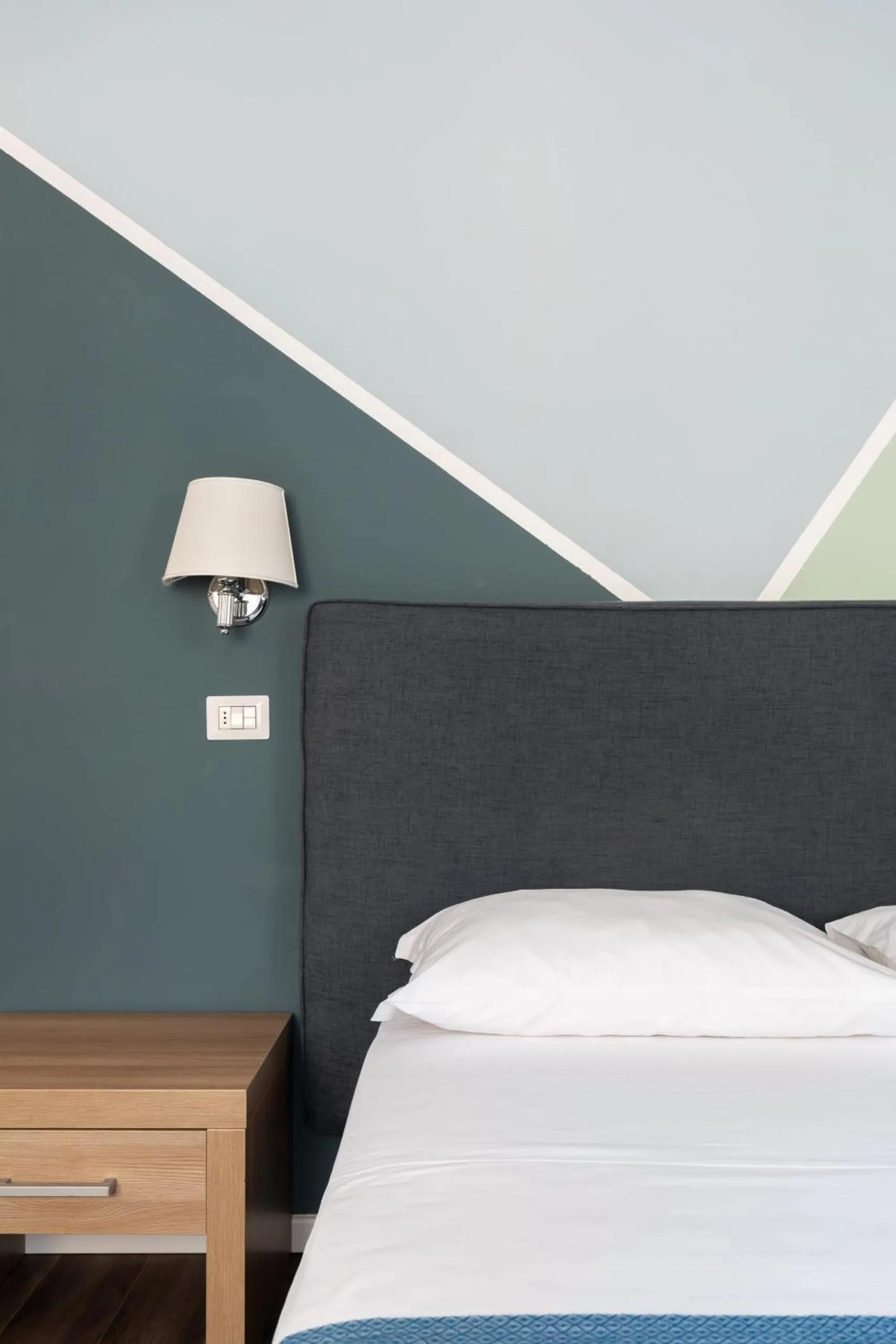 Decorative detail, Bed in Fleming Suites by Hili