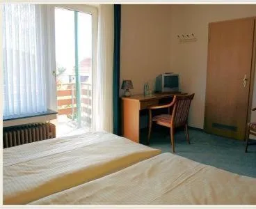 Bed in Hotel-Pension Ursula