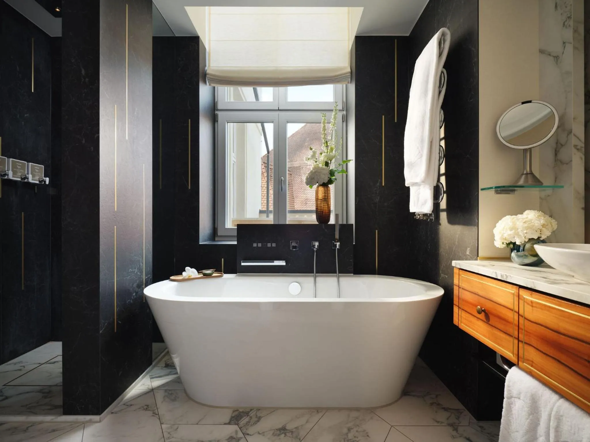 Bathroom in Mandarin Oriental, Munich