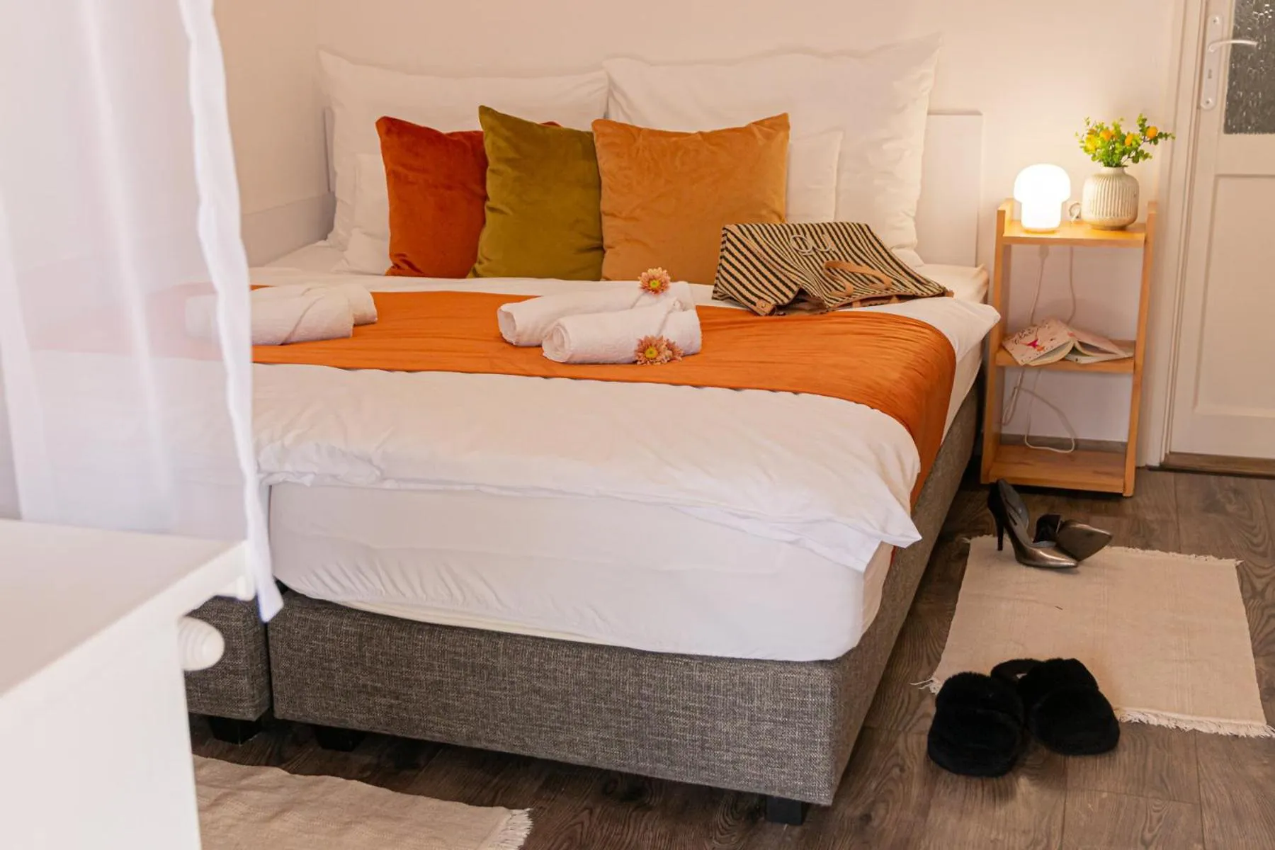 Bed in Hagyma Panzió Makó