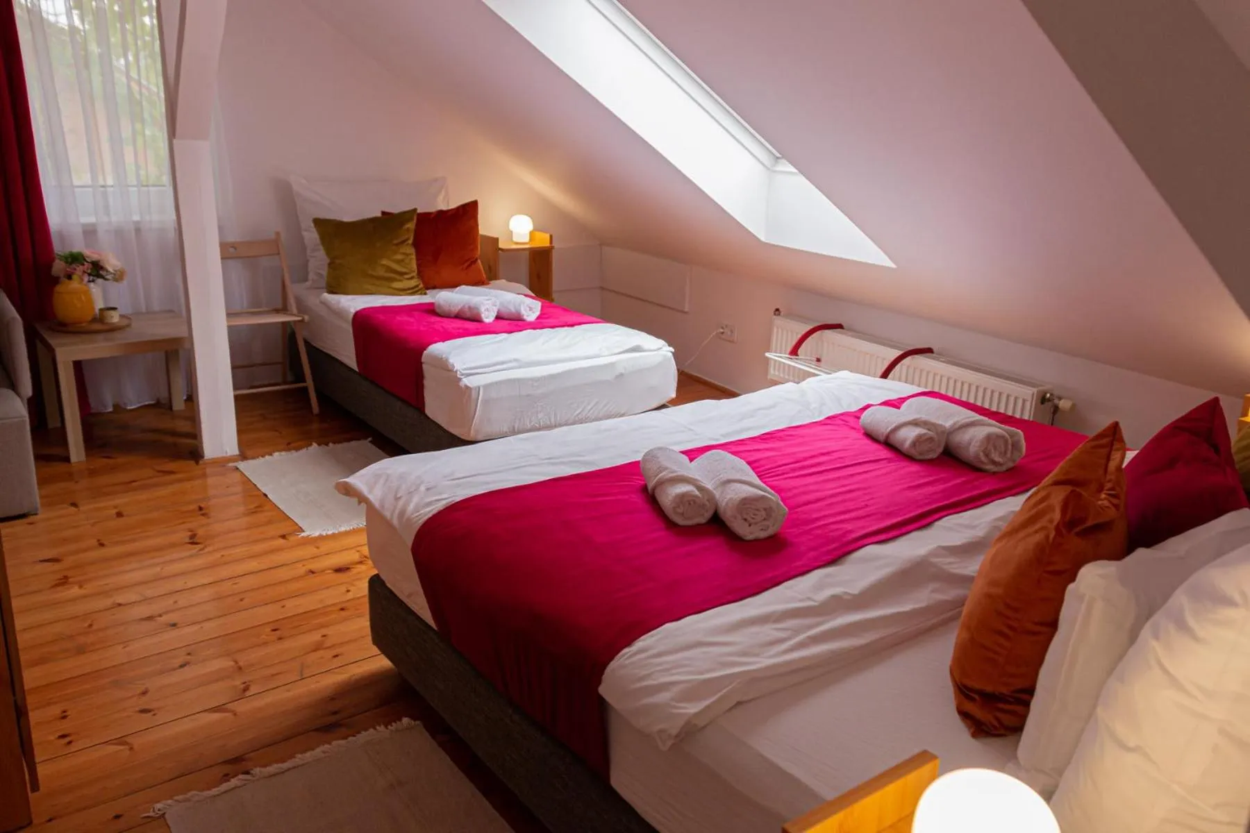 Bed in Hagyma Panzió Makó