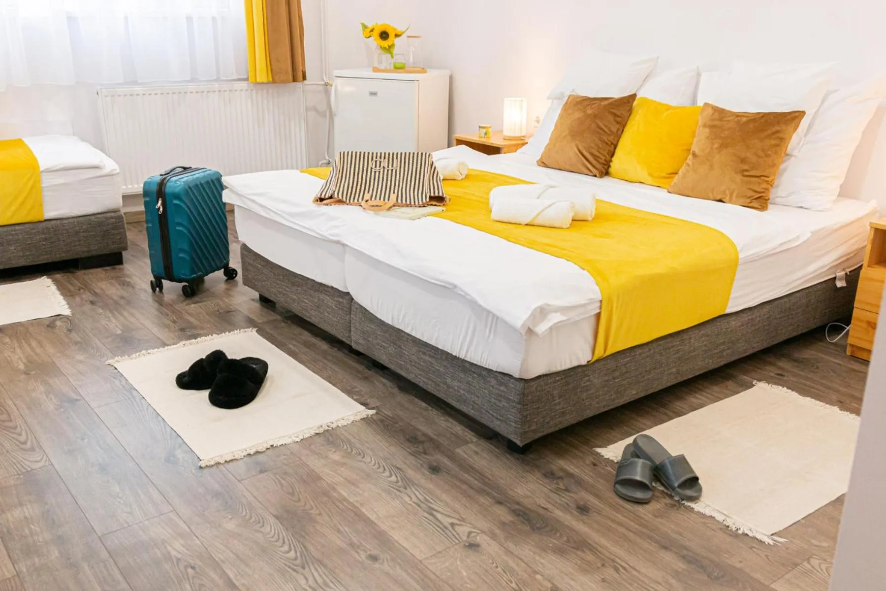 Bed in Hagyma Panzió Makó