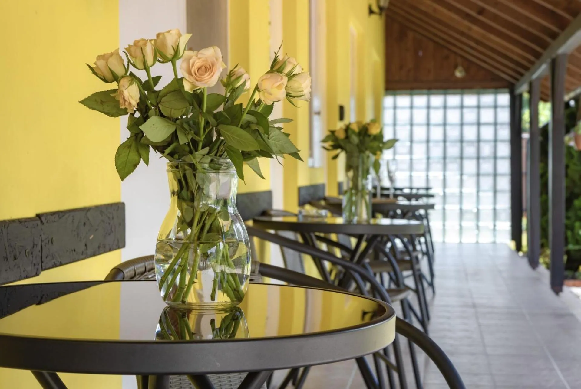 Seating area in Hagyma Panzió Makó