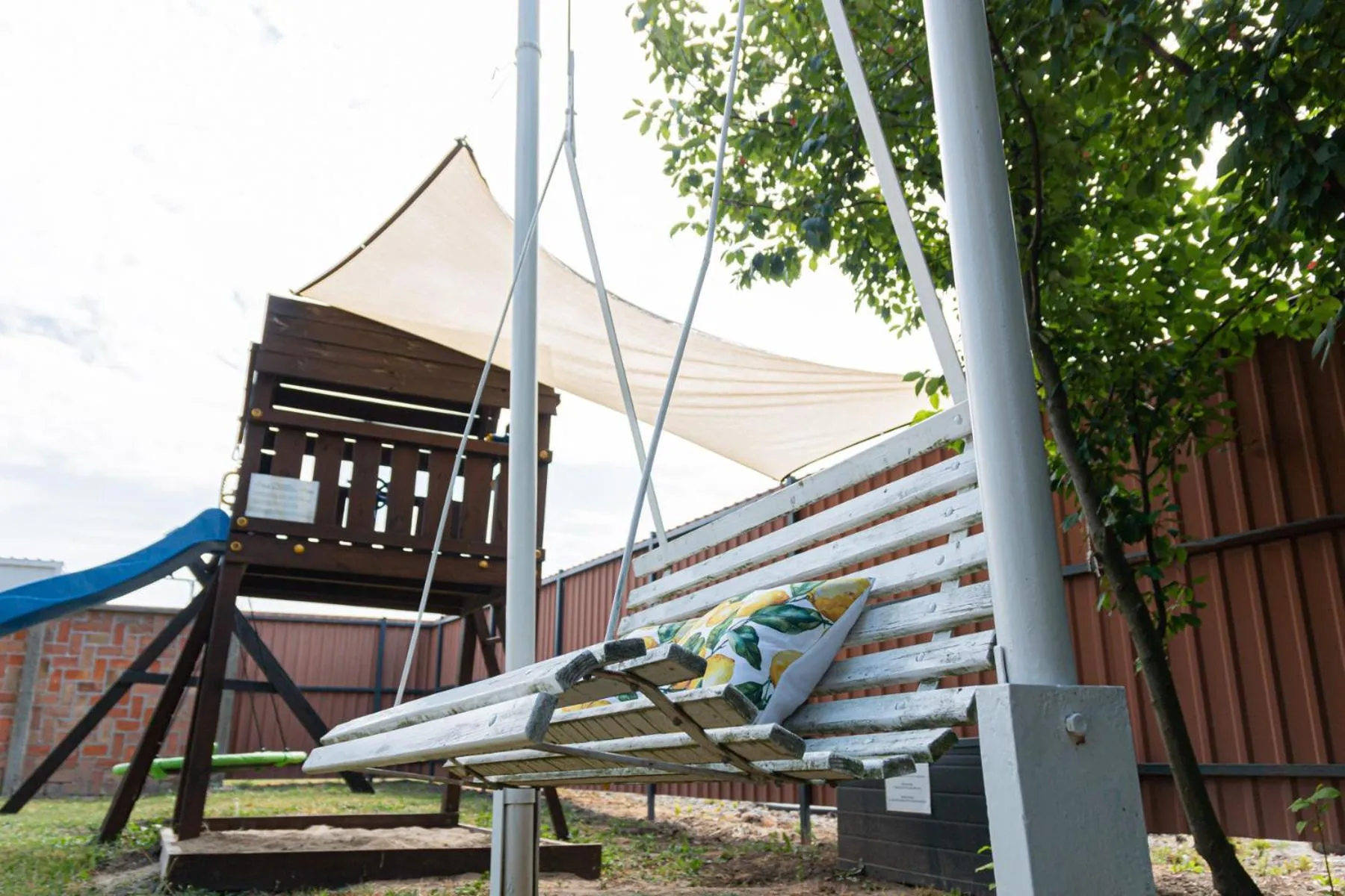 Children play ground in Hagyma Panzió Makó