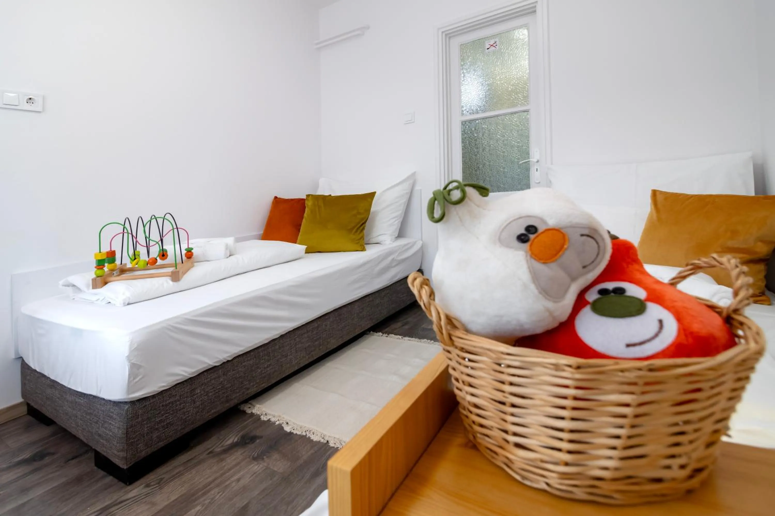 Bed in Hagyma Panzió Makó