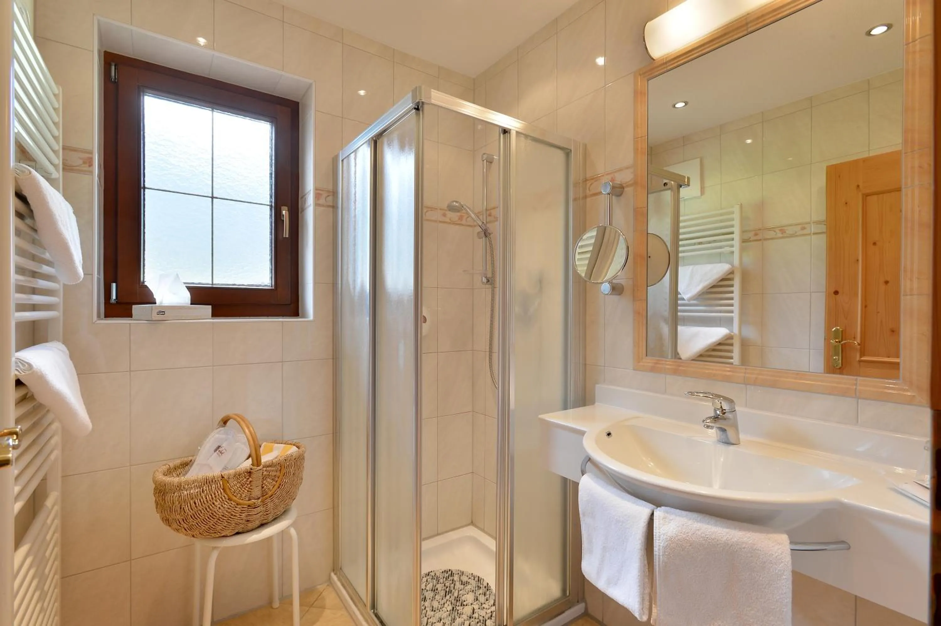 Shower in Apparthotel Ederfeld