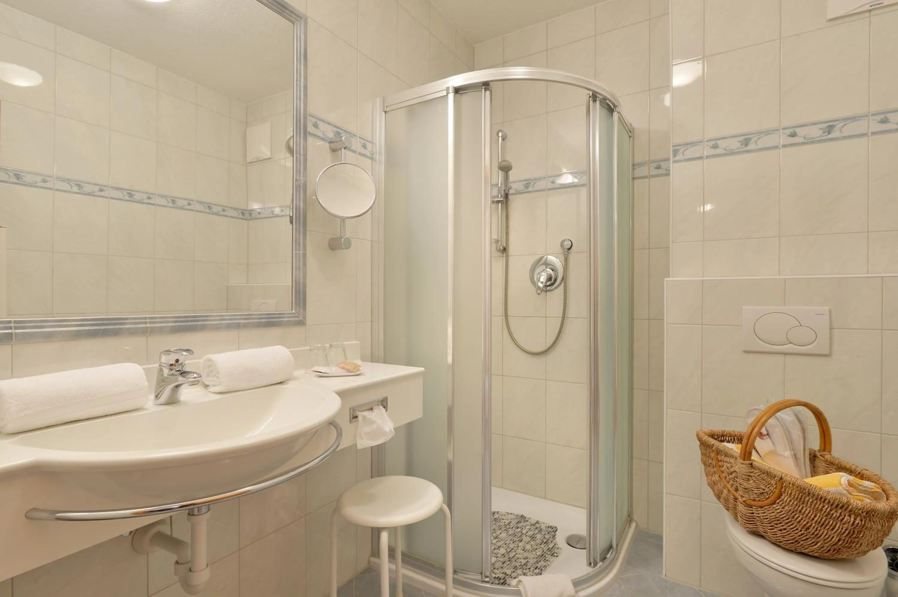Shower in Apparthotel Ederfeld