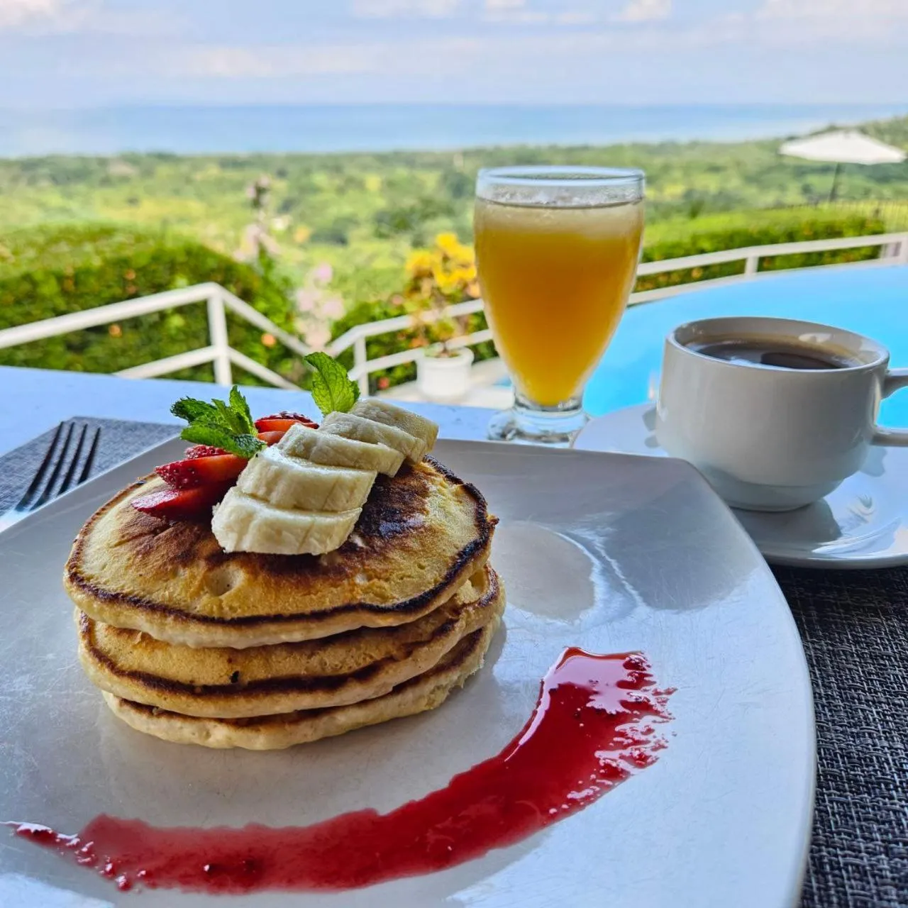 Breakfast in Vista Ballena