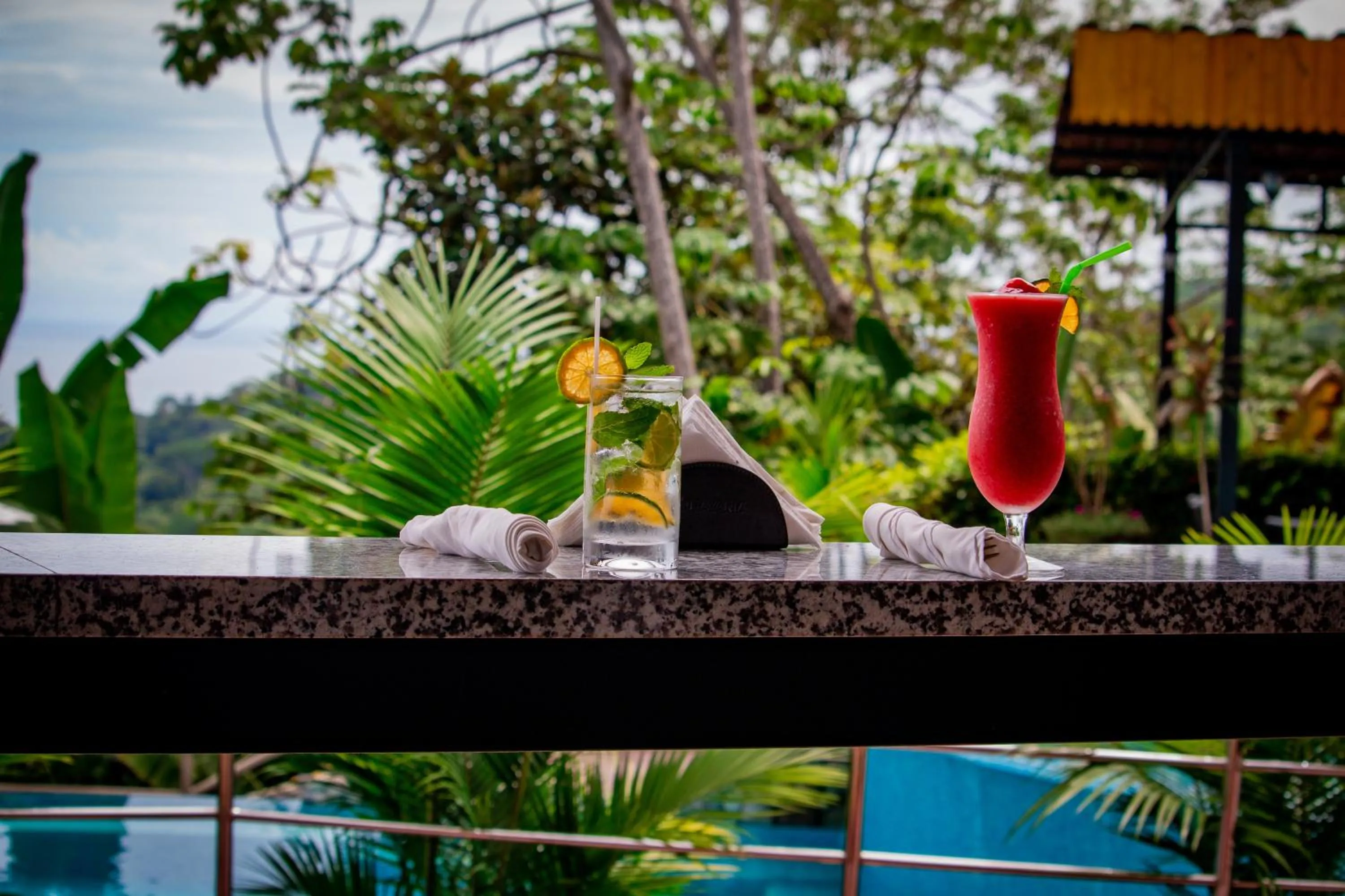 Pool view in Vista Ballena