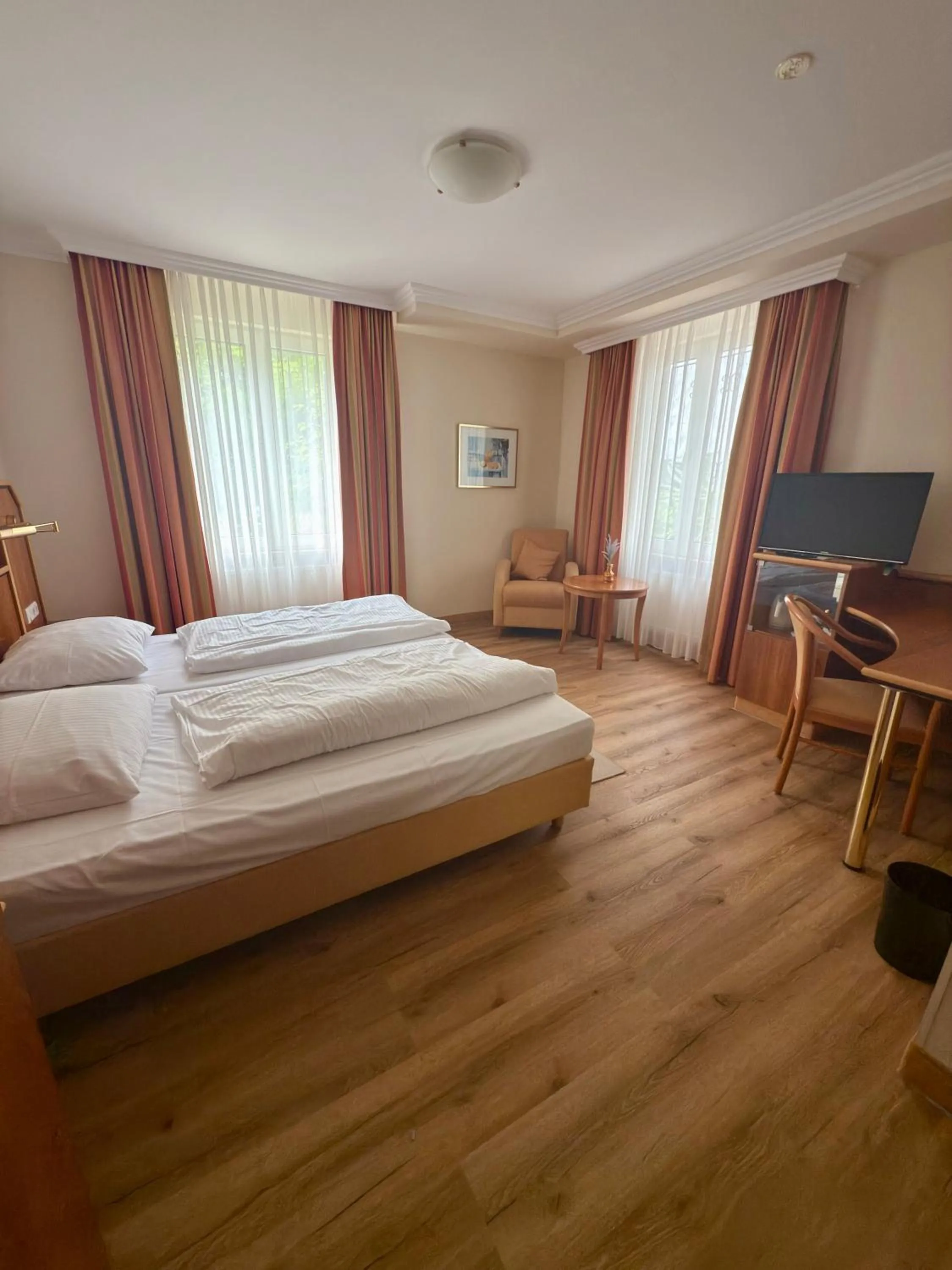 Bed in Hotel Haus am Park