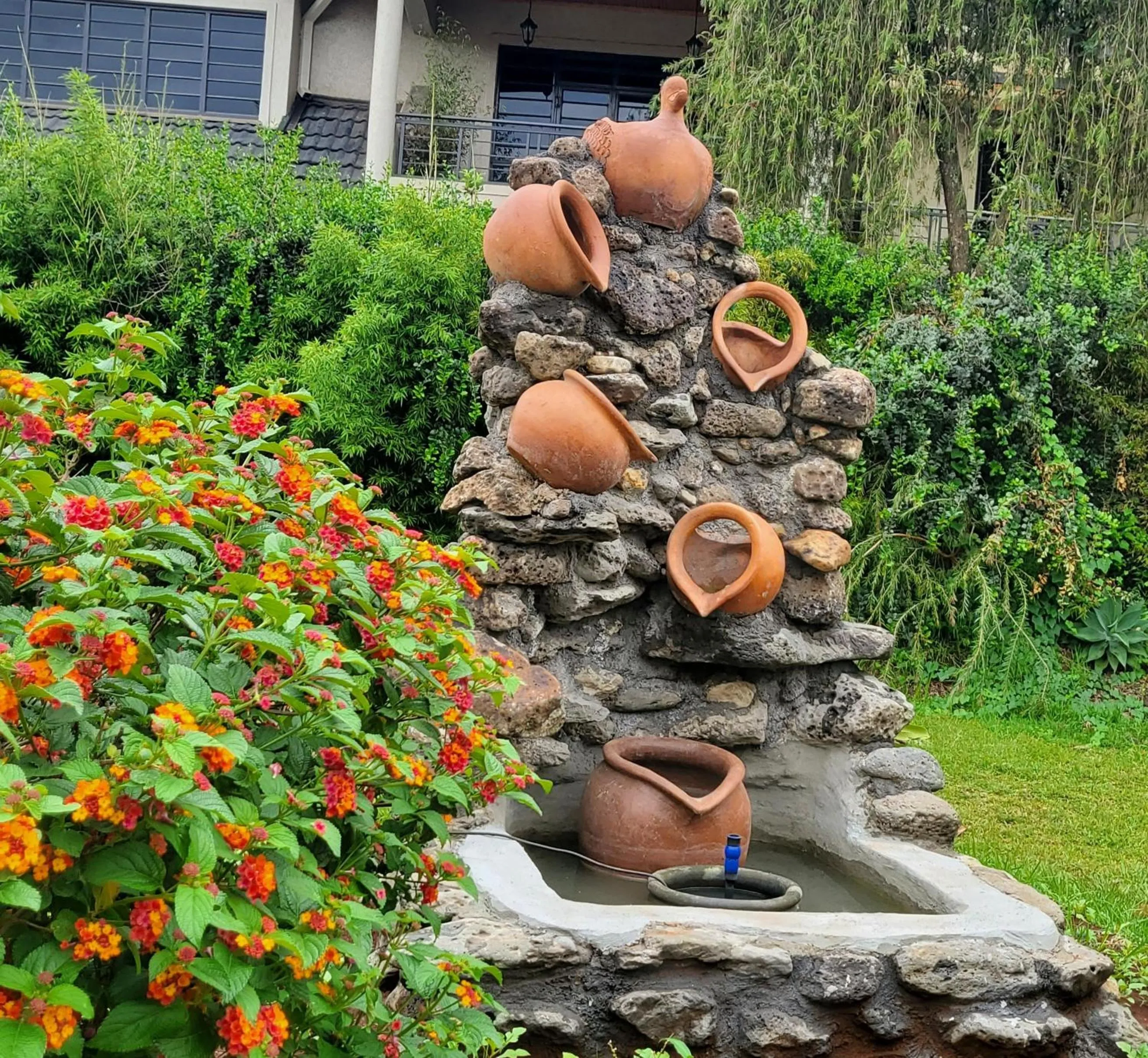 Garden view in Edaala Comfort - B&B