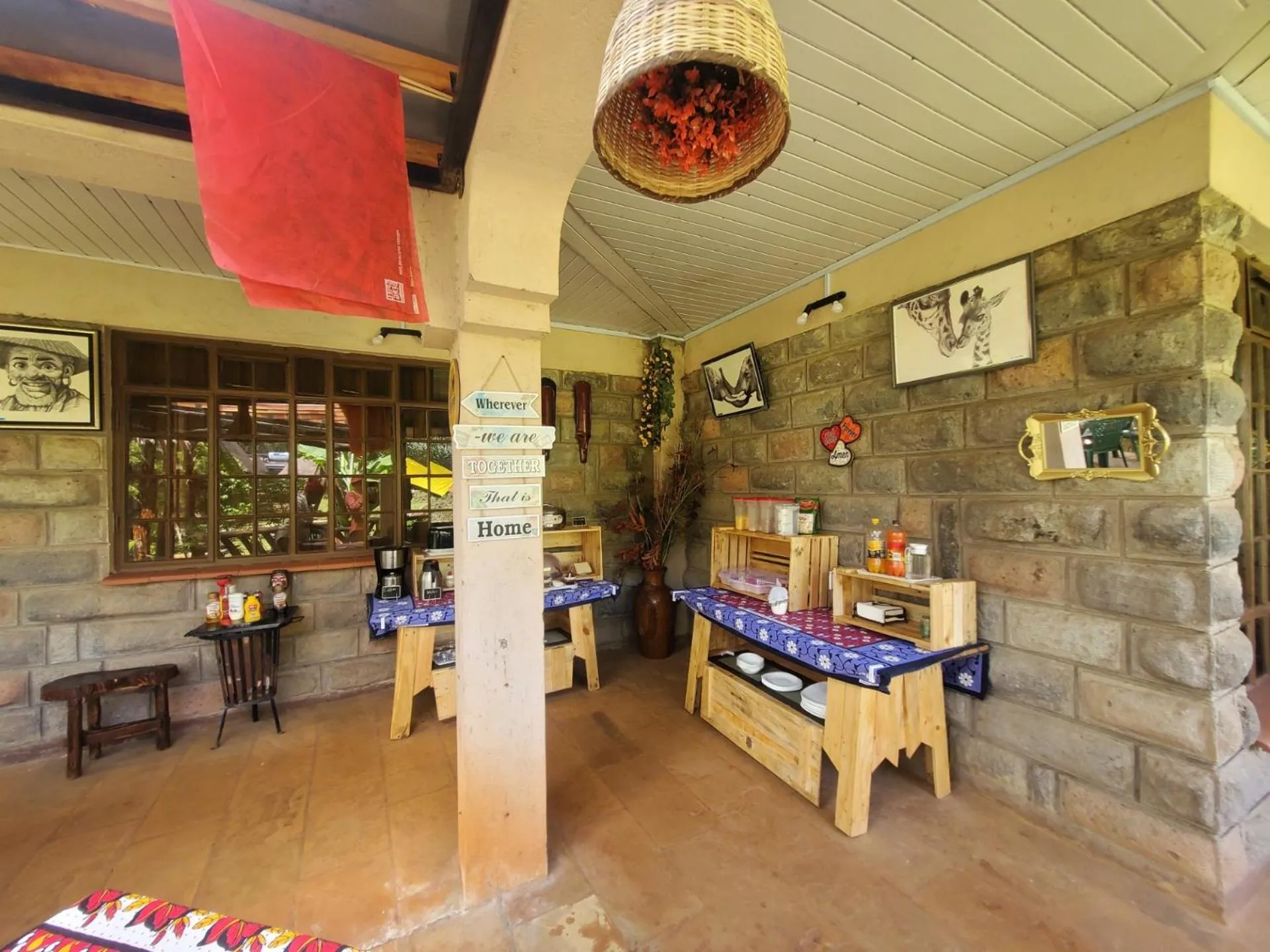 Seating area in Edaala Comfort - B&B