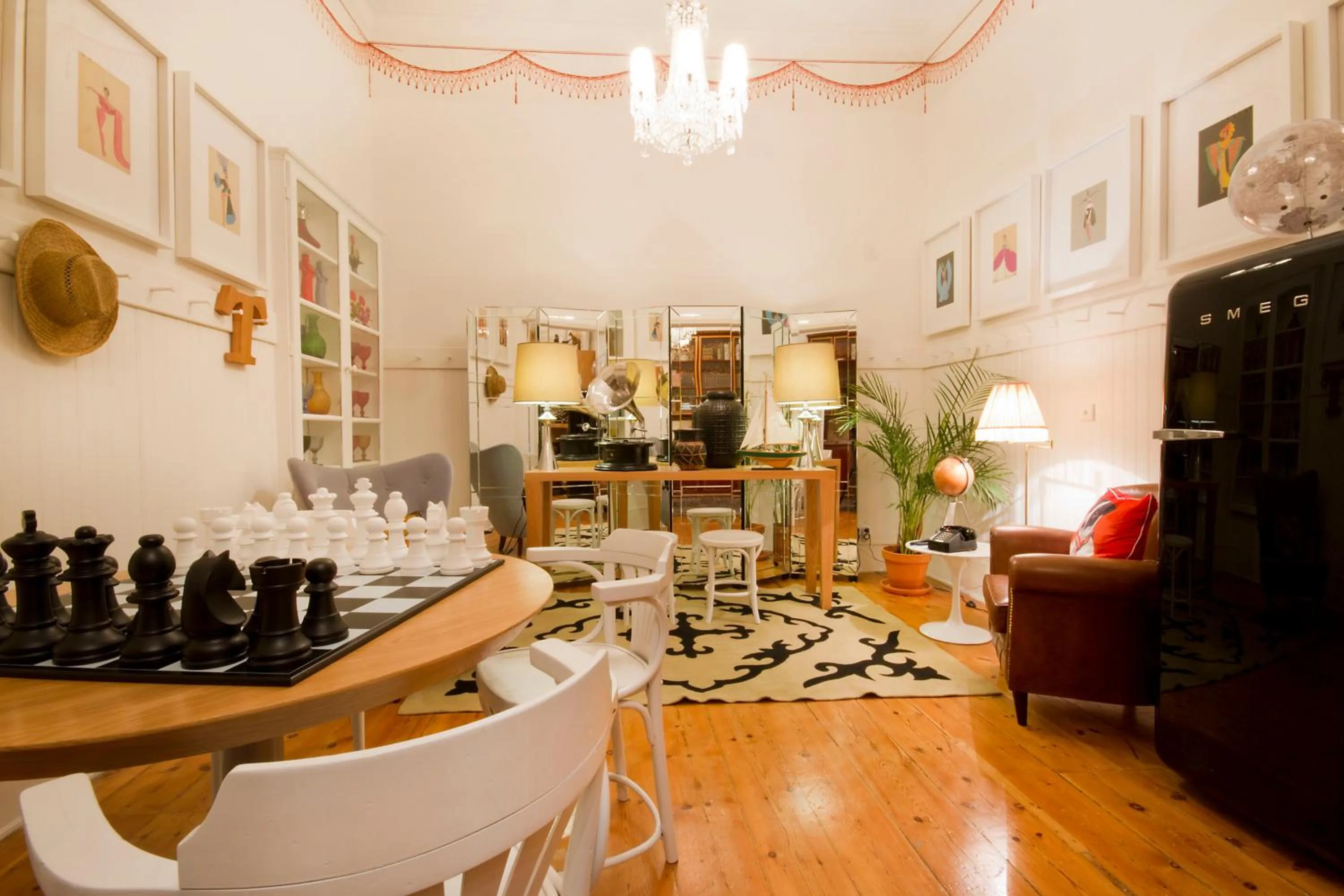 Living room in Casa Oliver Boutique B&B - Principe Real