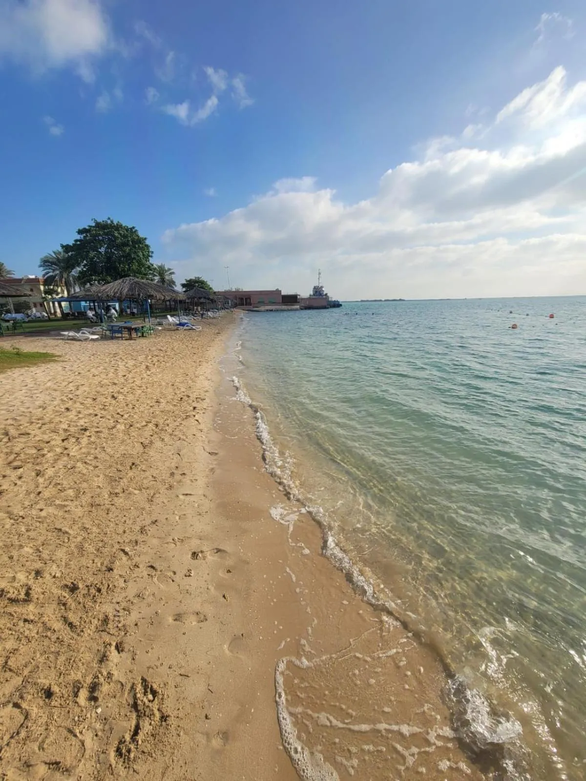 Beach in Flamingo Beach Hotel