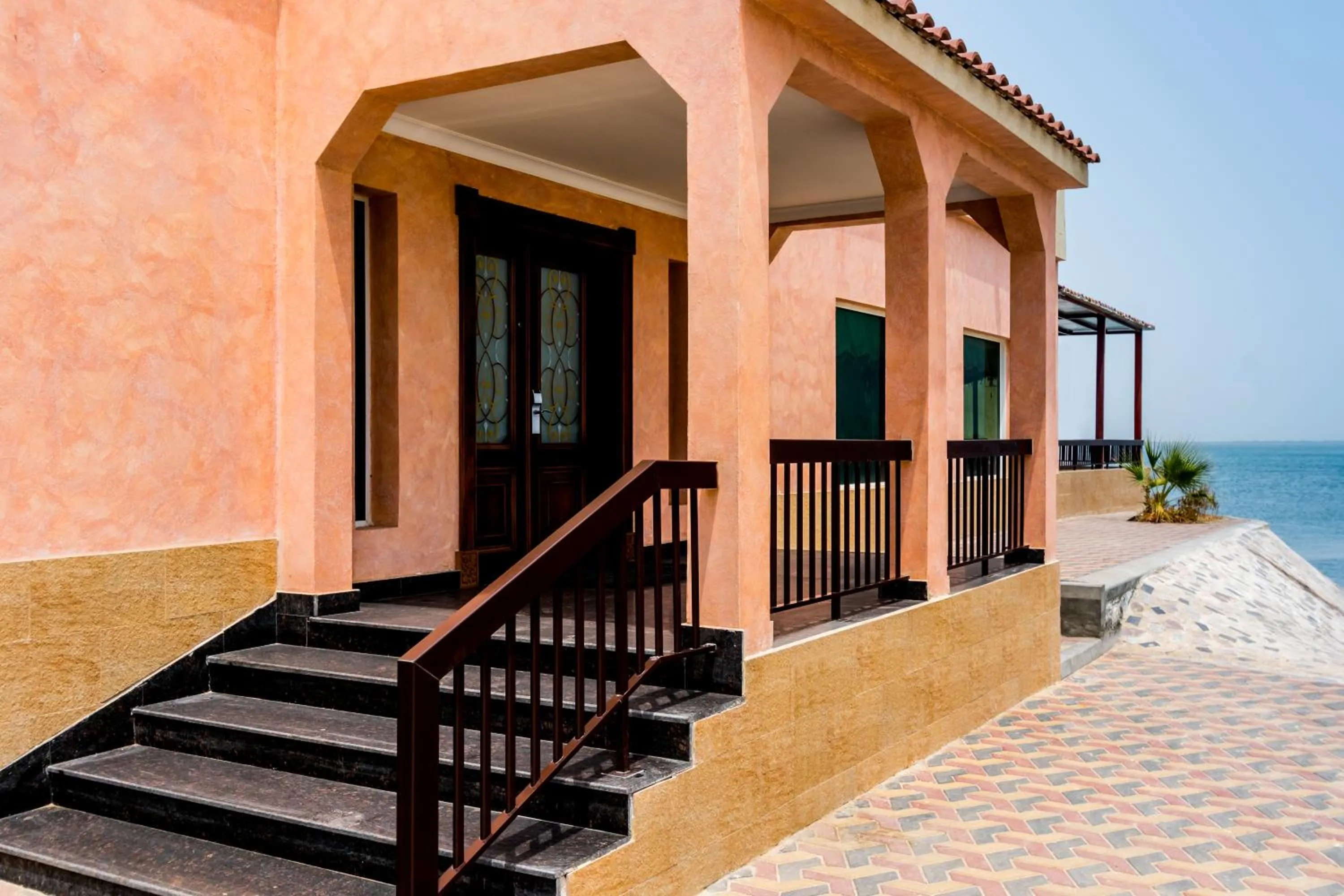 Natural landscape in Flamingo Beach Hotel