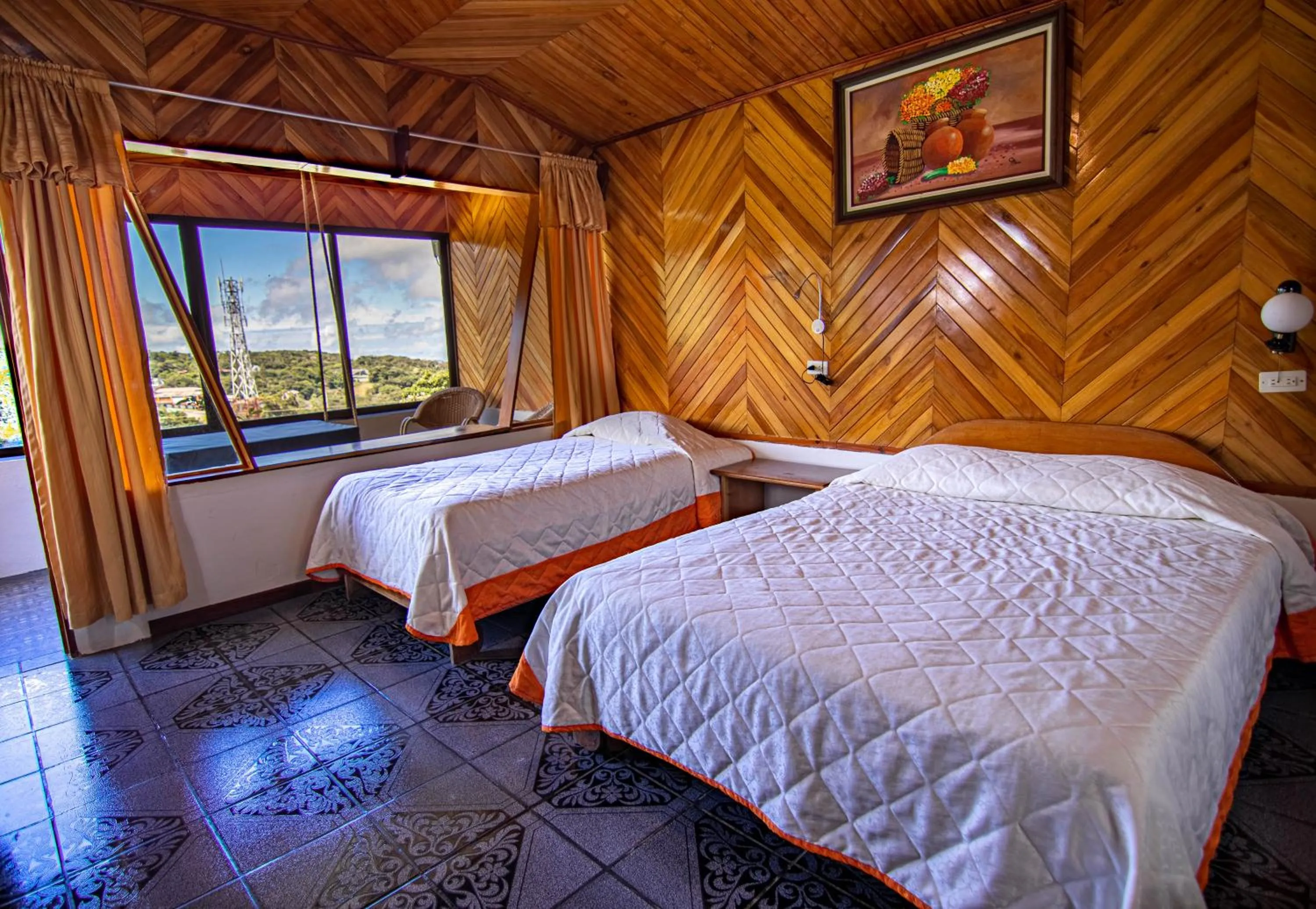 Bed in Hotel Don Taco