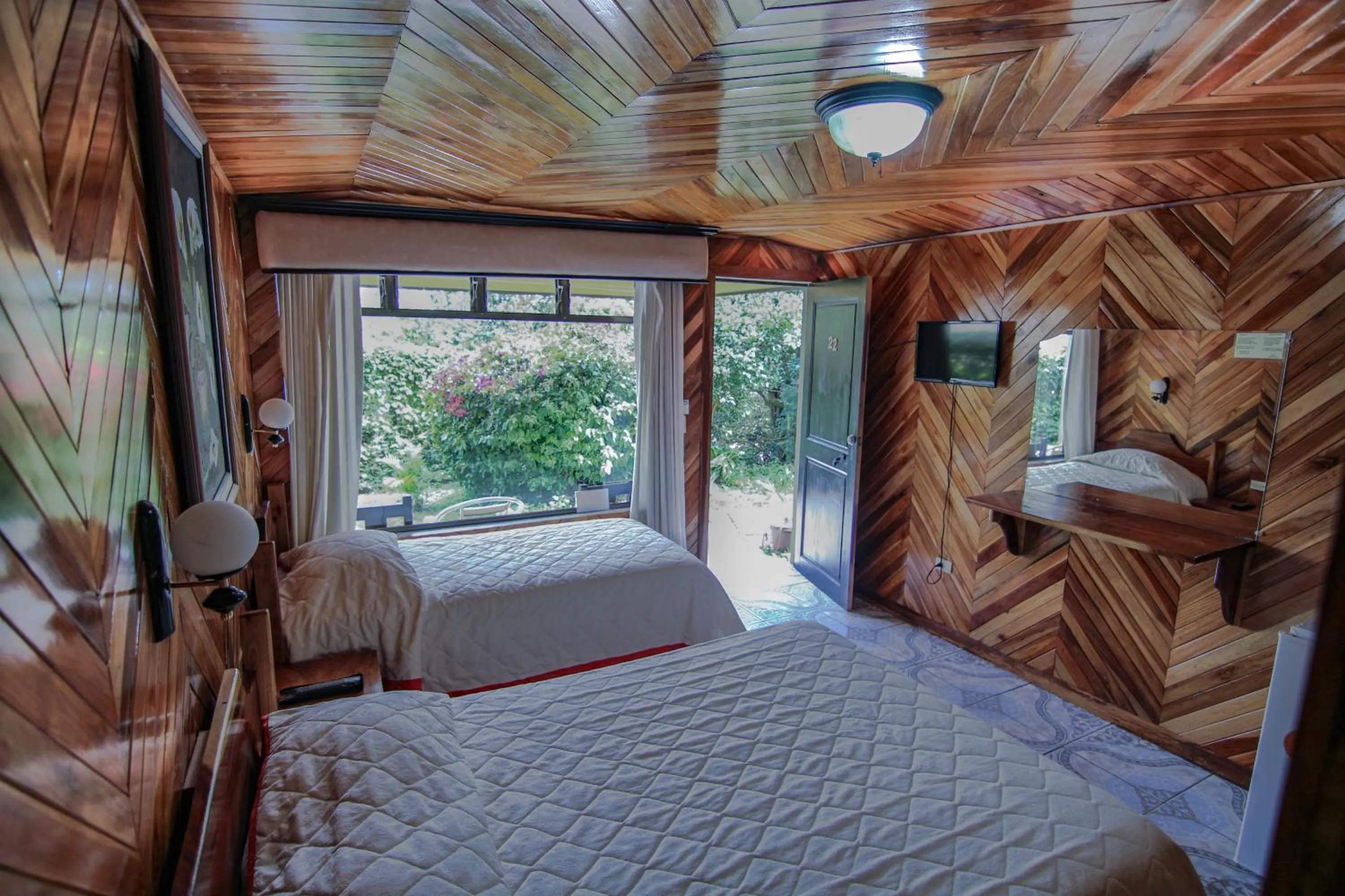 Bed in Hotel Don Taco