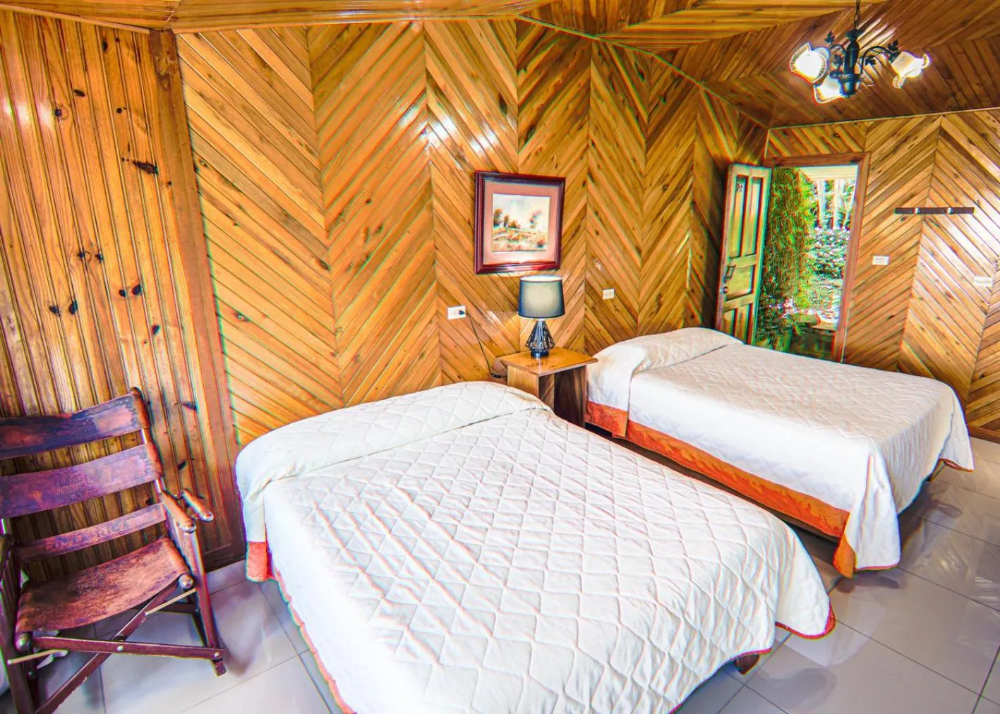 Bed in Hotel Don Taco