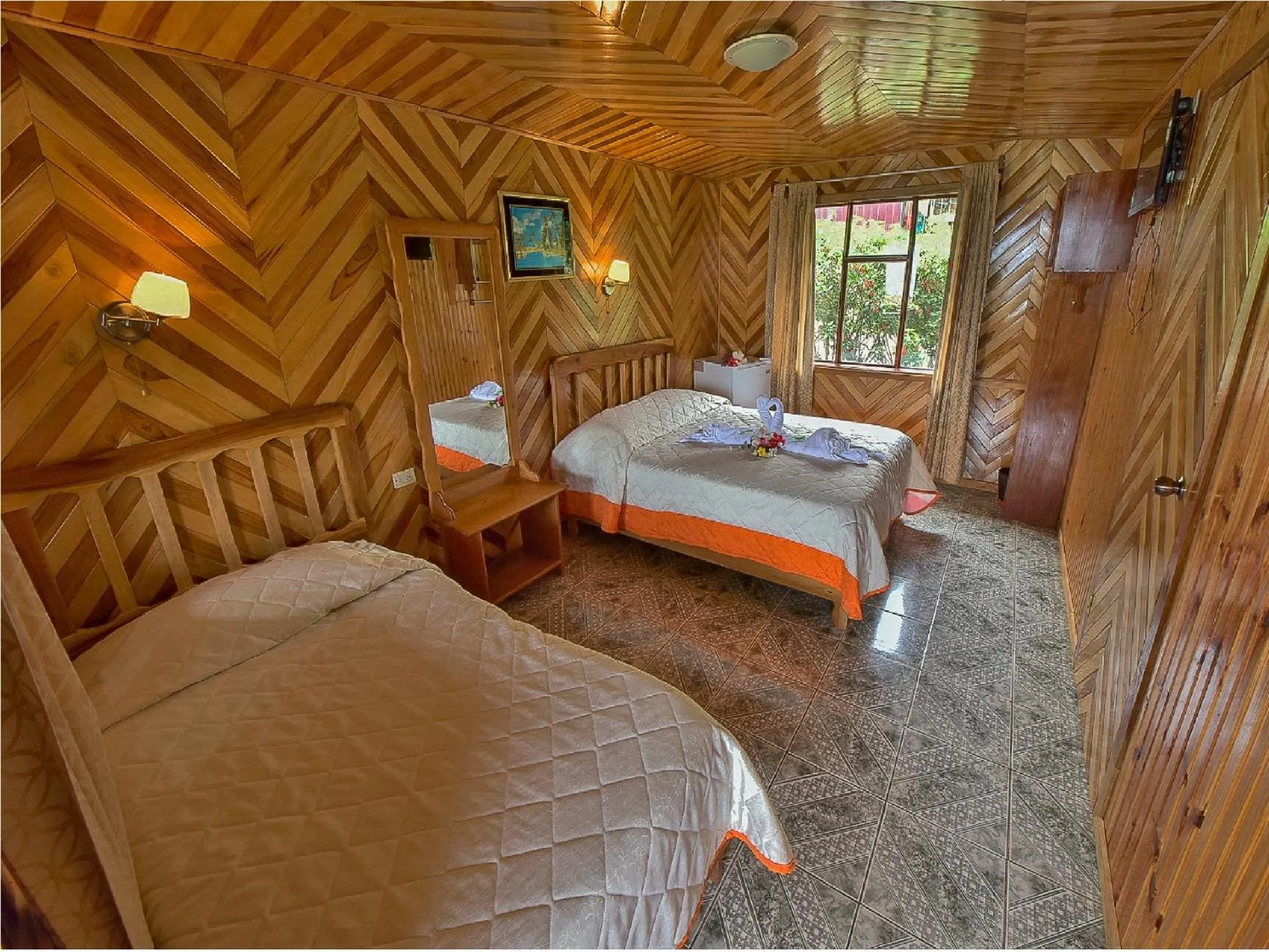 Day, Bed in Hotel Don Taco