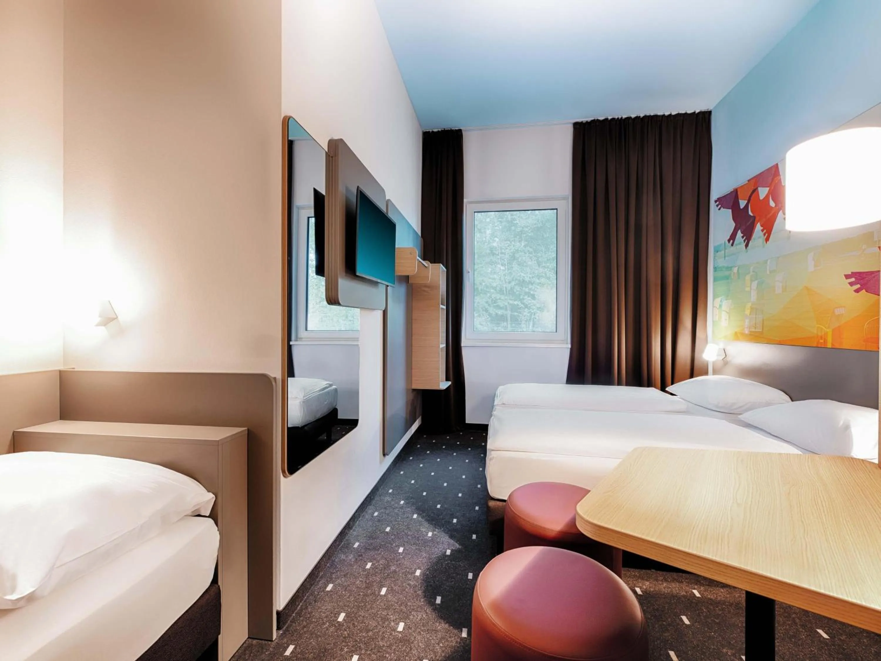 Photo of the whole room, Bed in B&B Hotel Cuxhaven