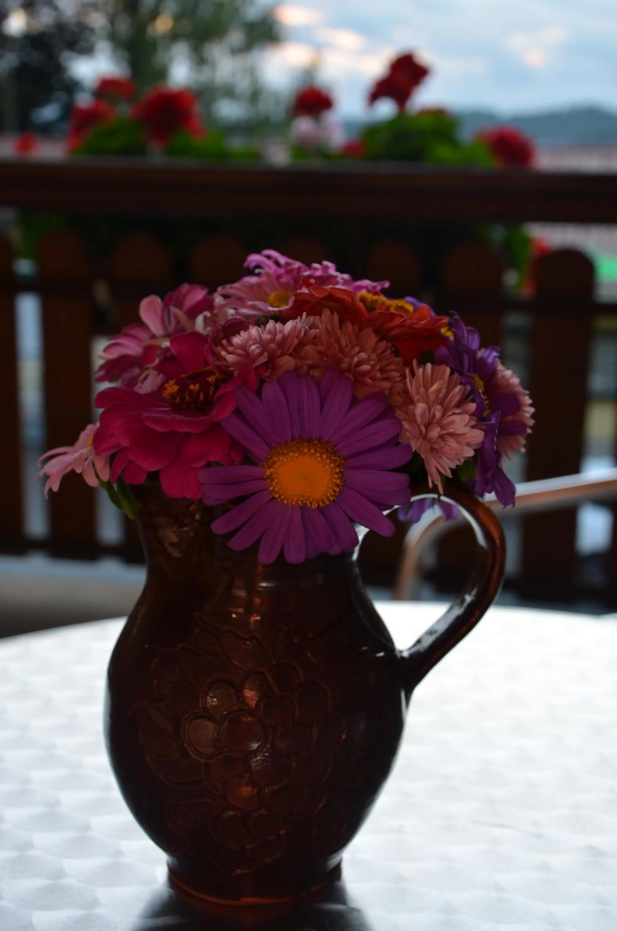 Balcony/Terrace in Gasthof Jauk-Hartner