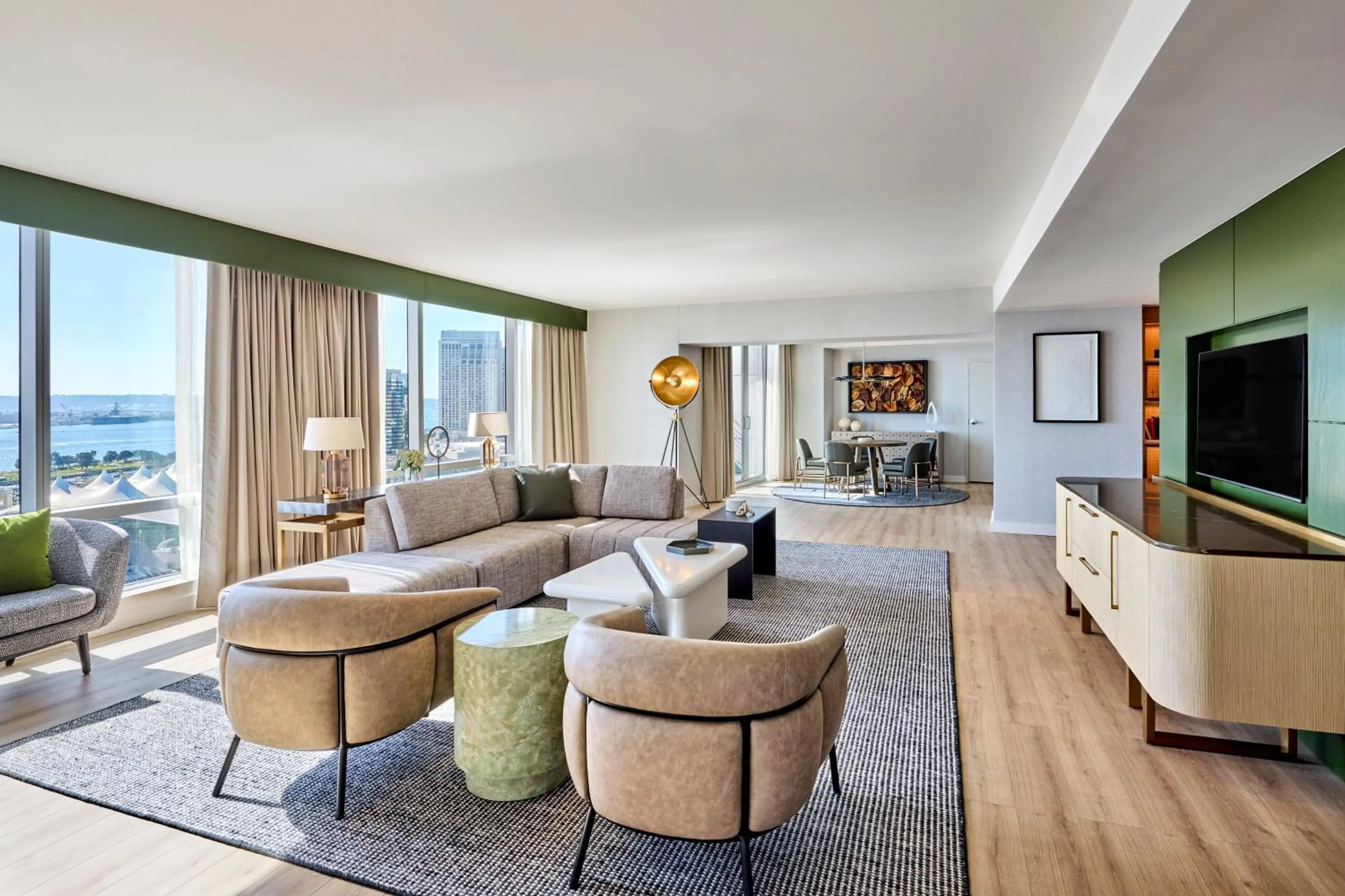 Living room in Omni San Diego Hotel at the Ballpark