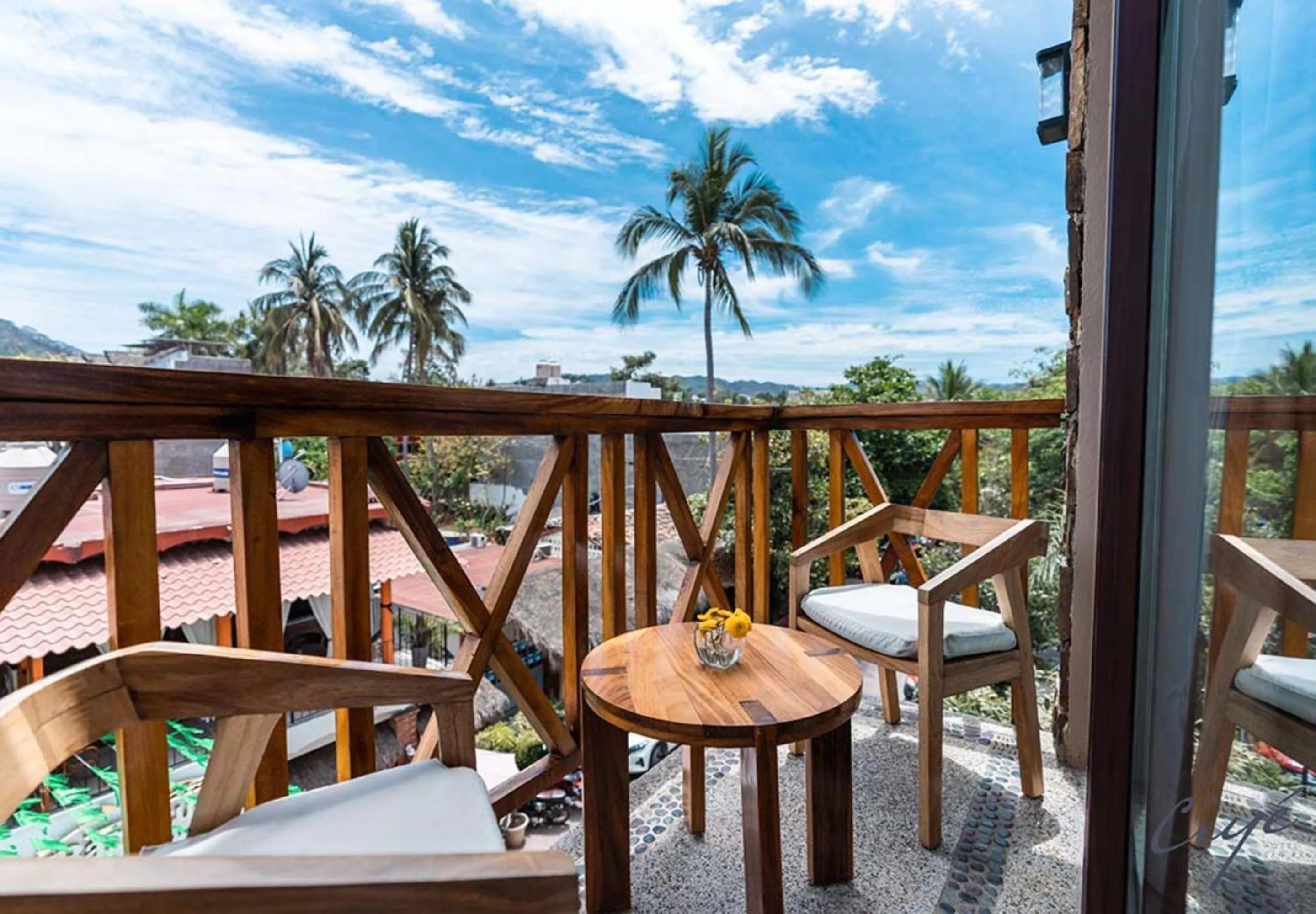 Balcony/Terrace in Ciyé Hotel