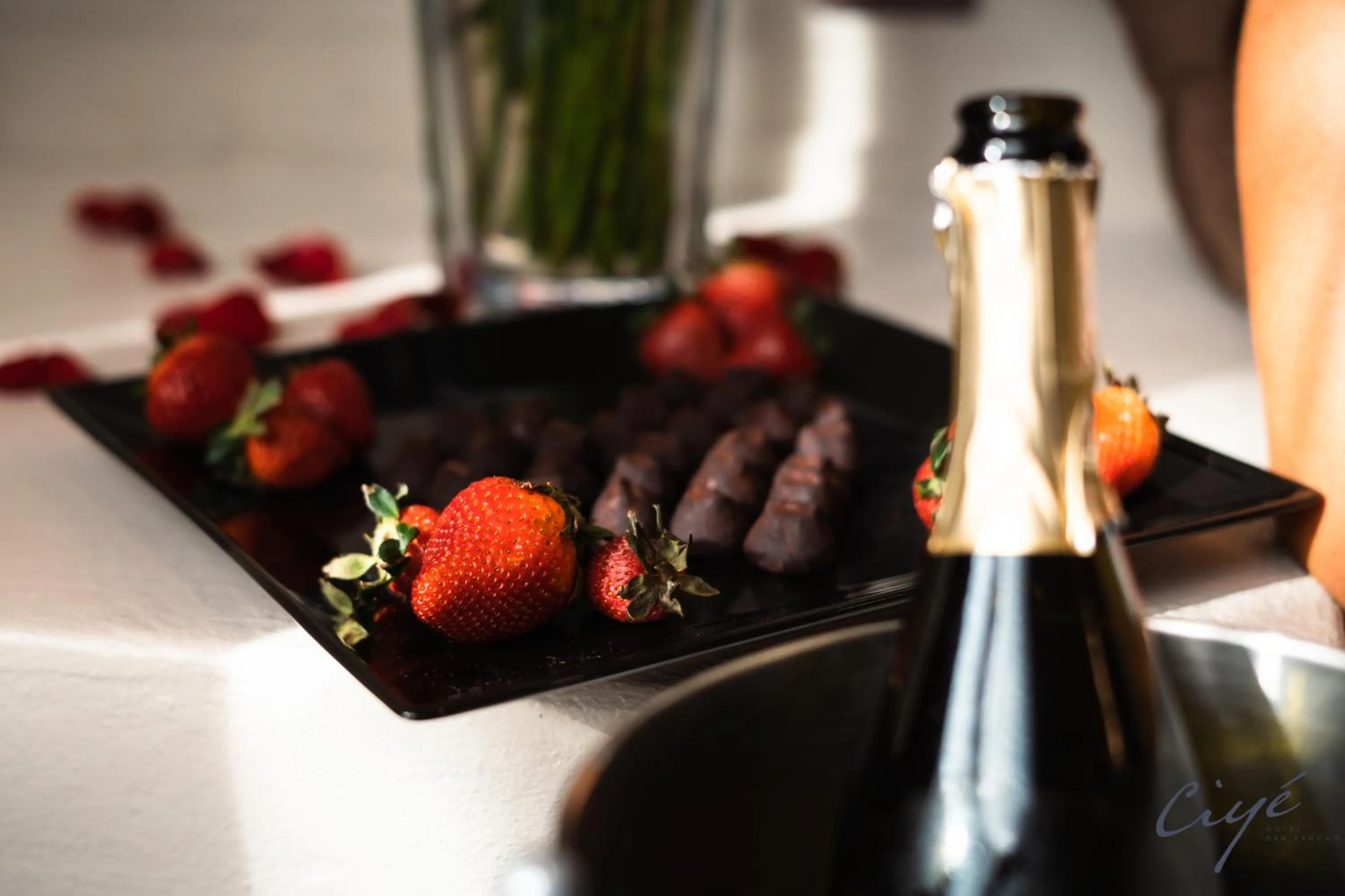 Decorative detail in Ciyé Hotel