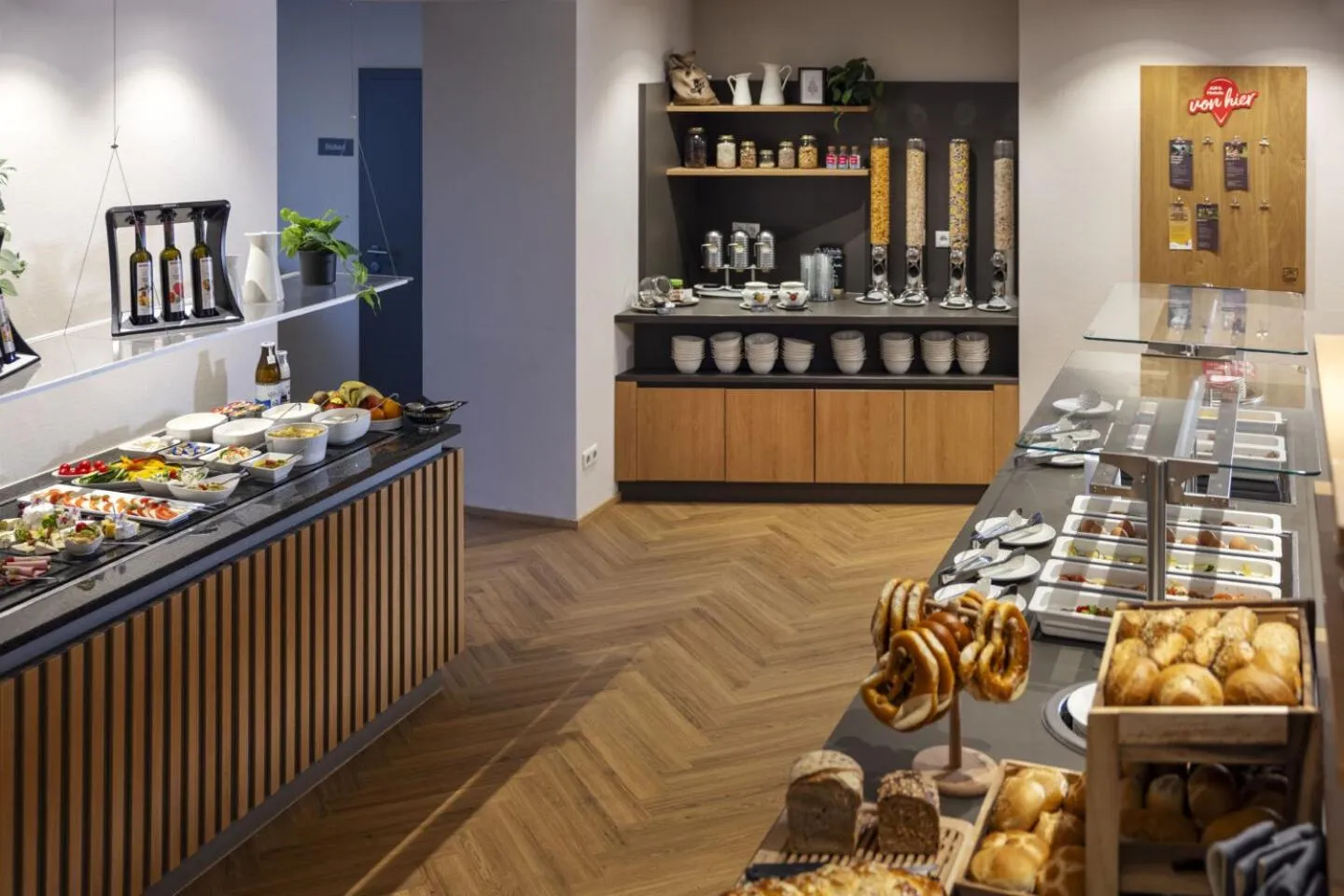 Restaurant/places to eat in JUFA Hotel Wangen im Allgäu