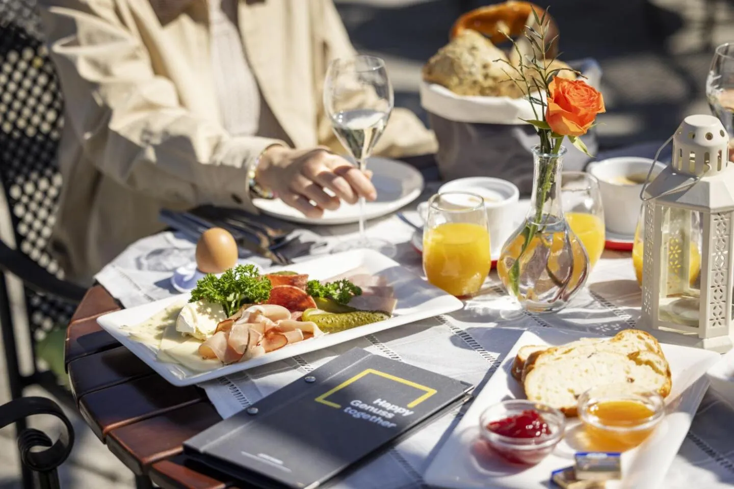 Balcony/Terrace in JUFA Hotel Wangen im Allgäu
