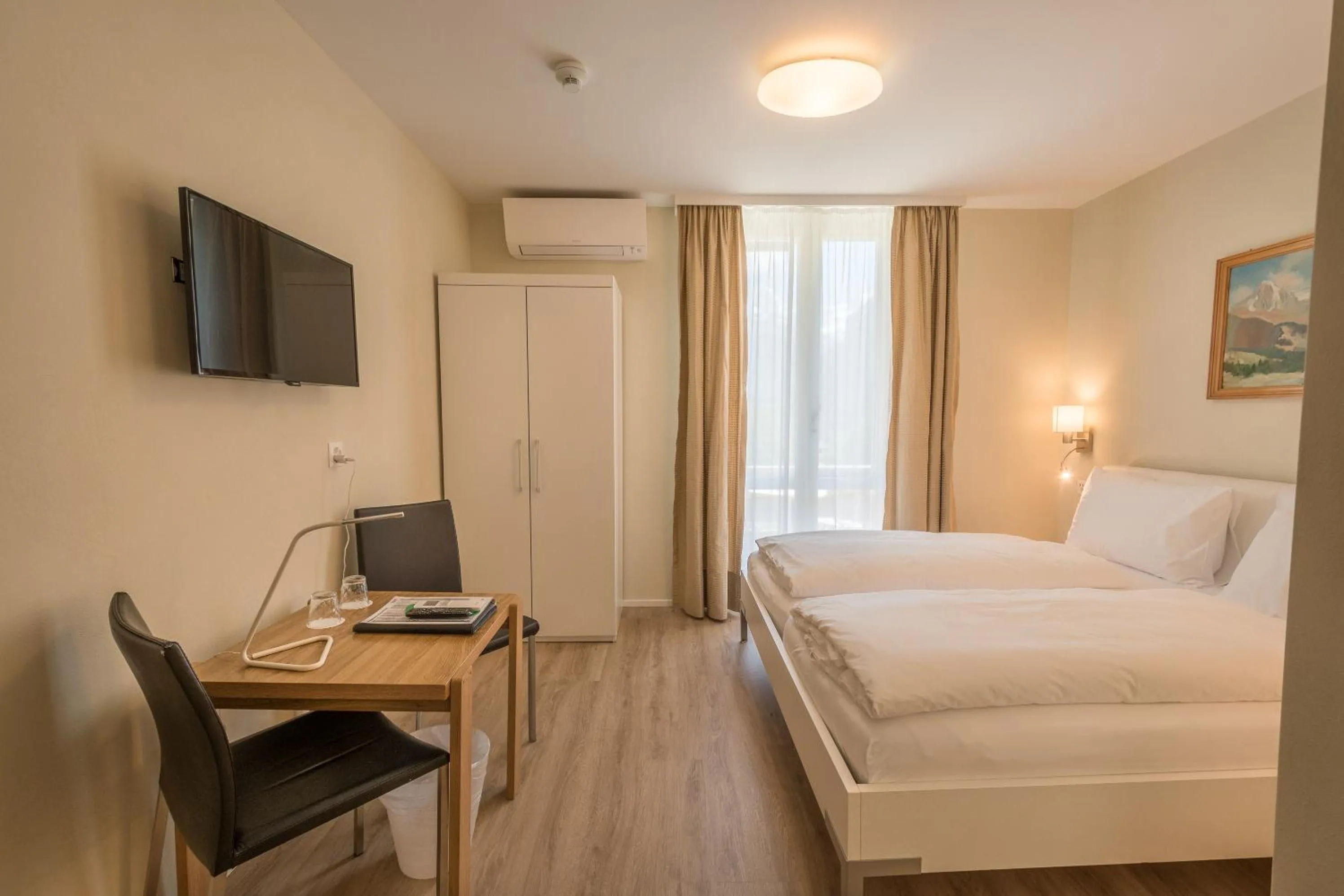 Photo of the whole room, Bed in Hotel Berghof Amaranth