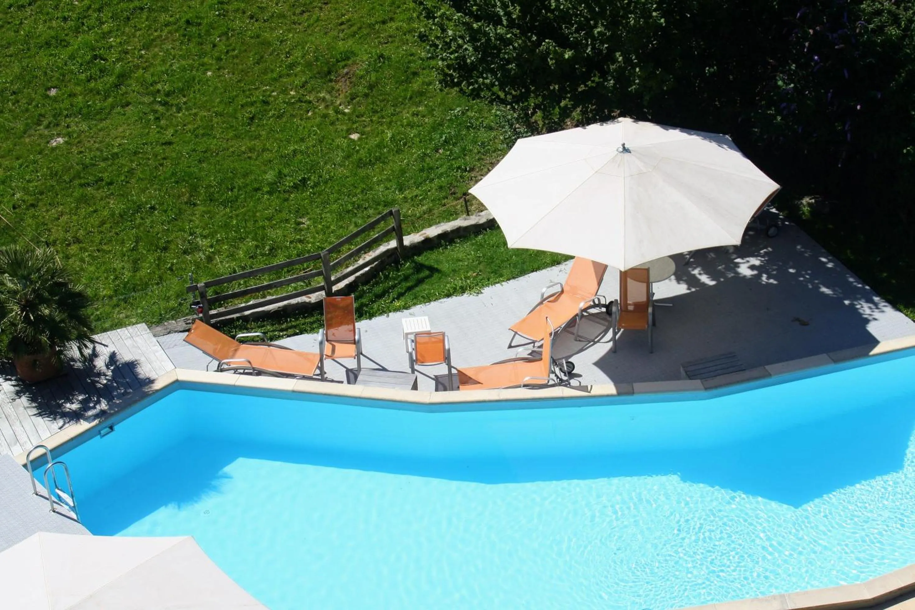 Swimming pool in Hotel Berghof Amaranth