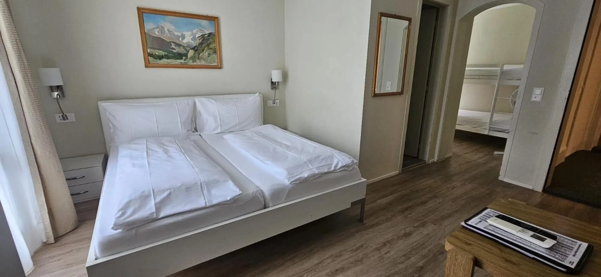 Photo of the whole room, Bed in Hotel Berghof Amaranth