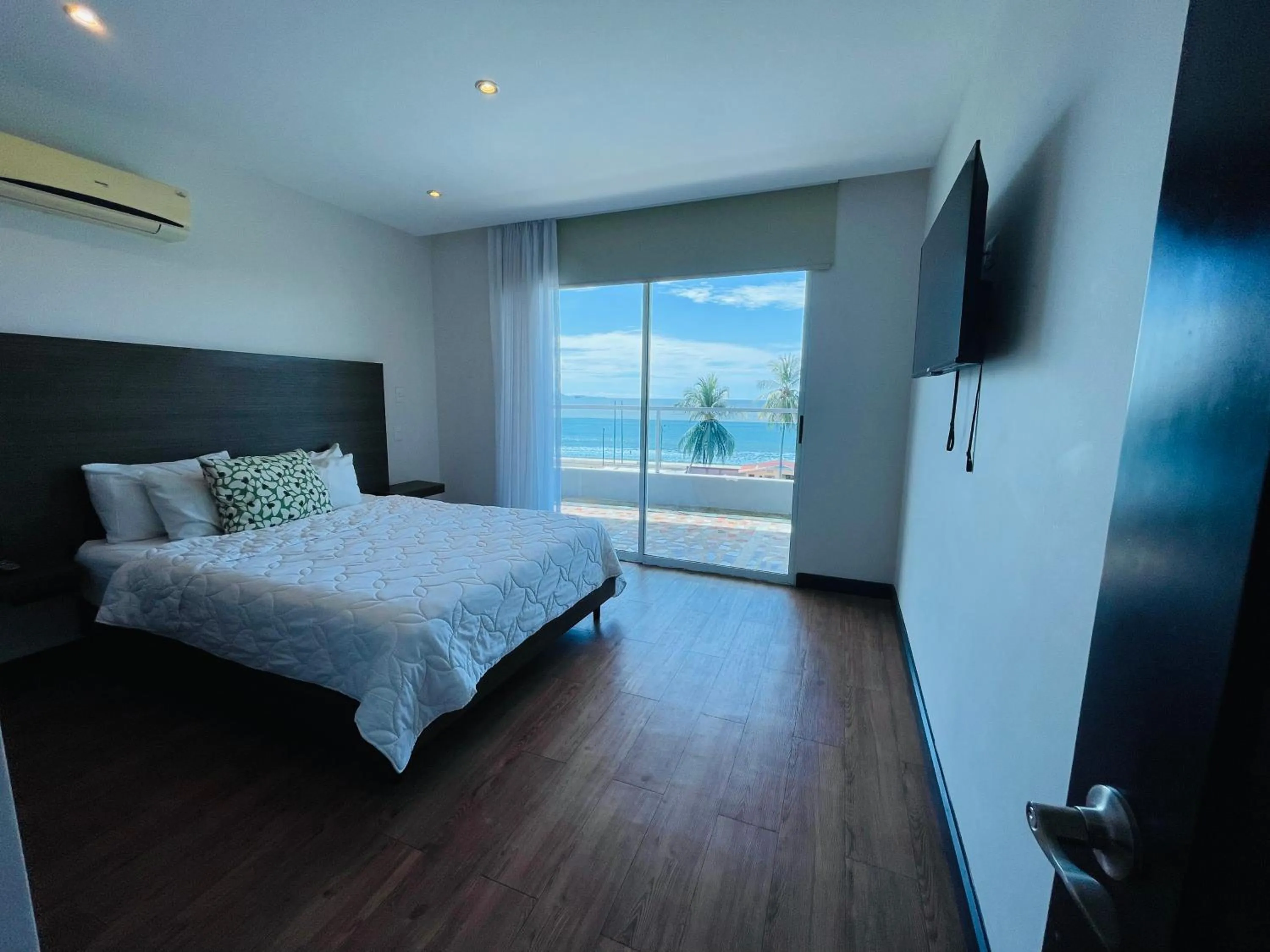 Bed in Puerto Azul Hotel