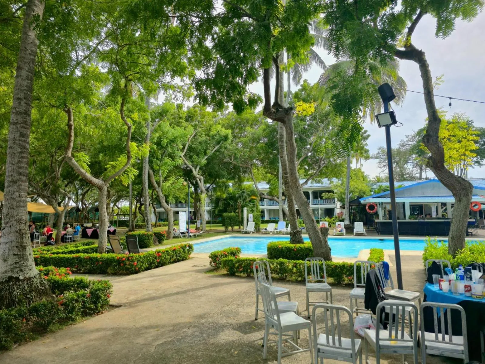 Swimming pool in Puerto Azul Hotel