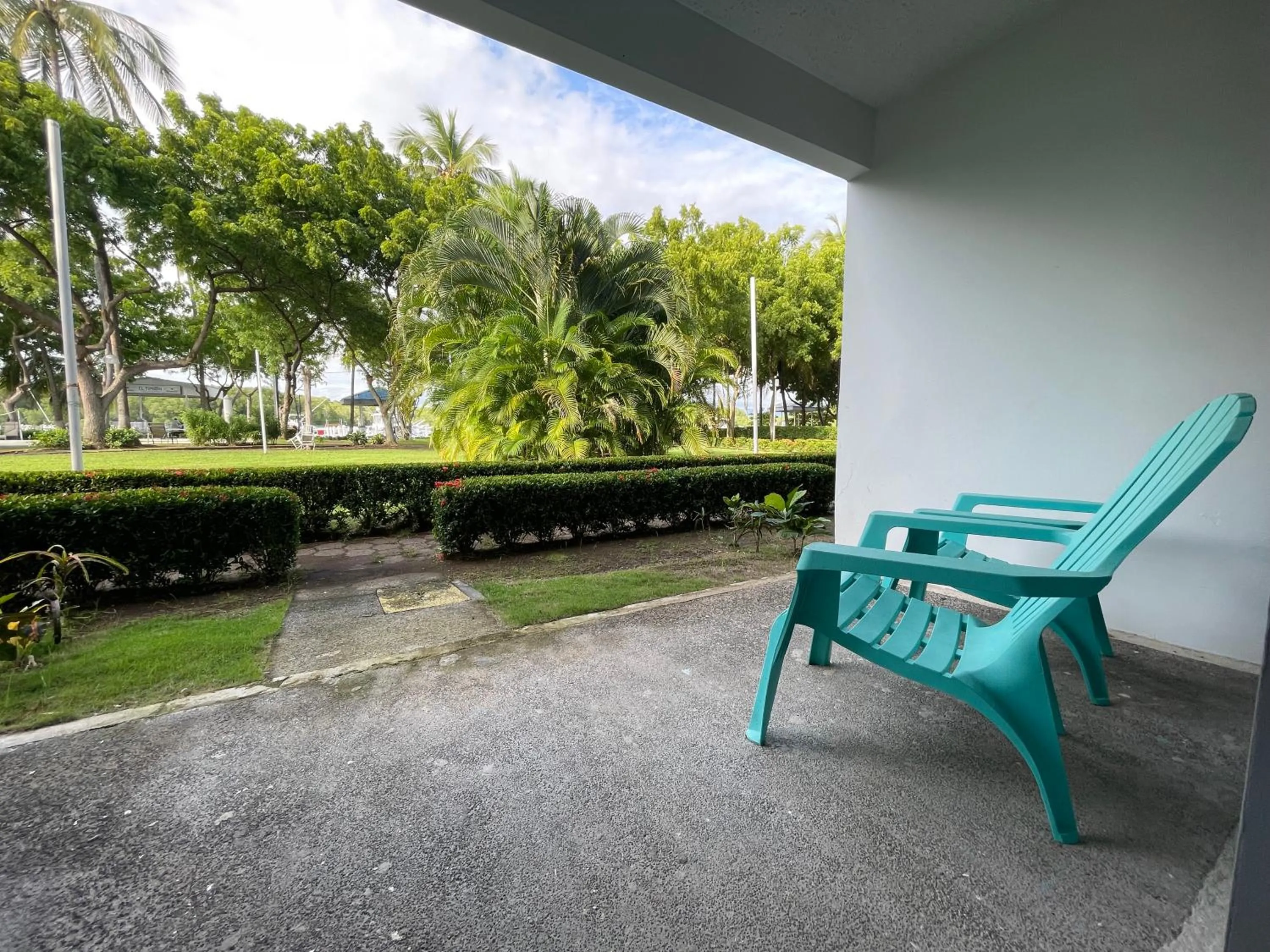 Seating area in Puerto Azul Hotel