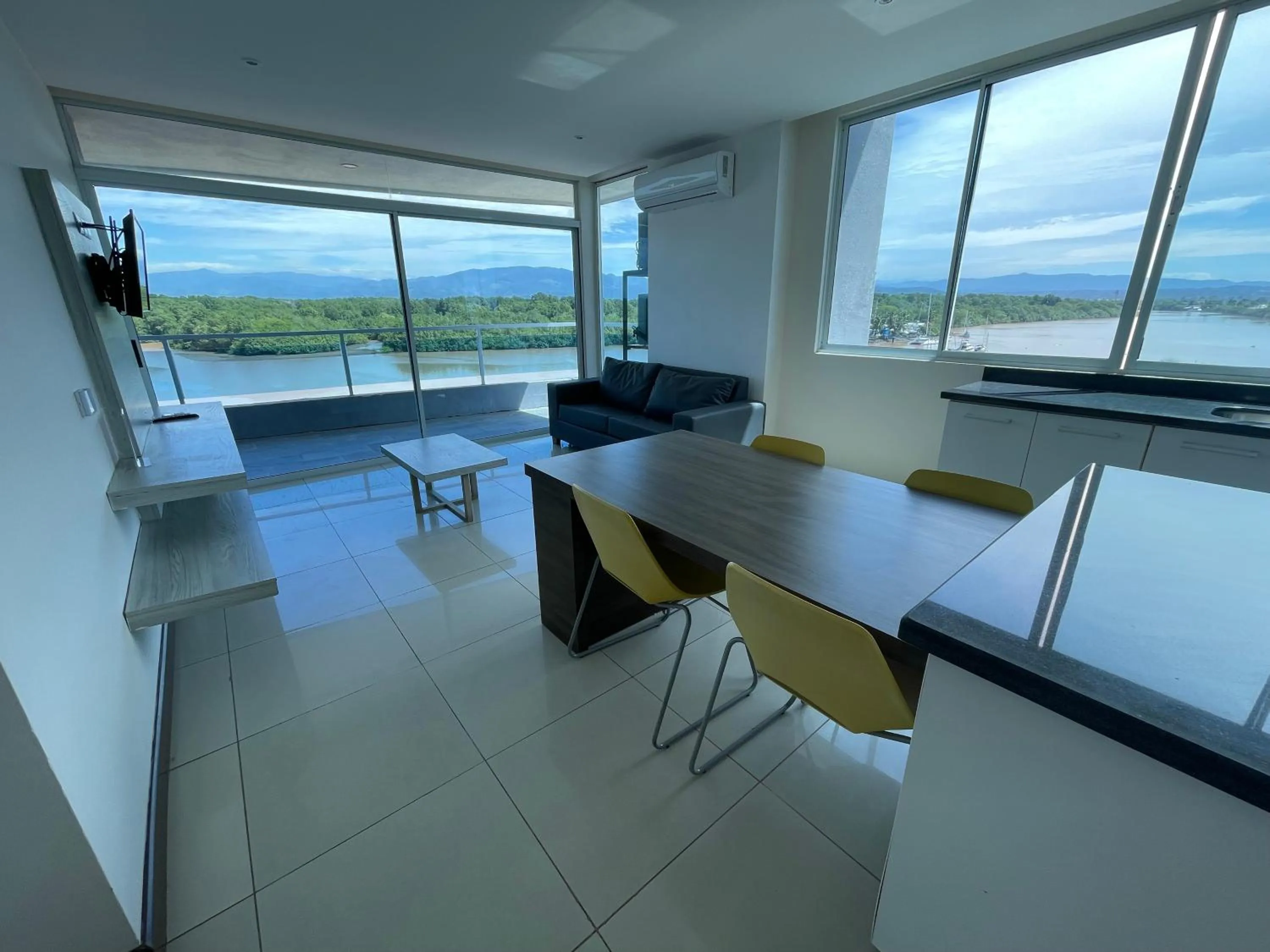 Seating area in Puerto Azul Hotel