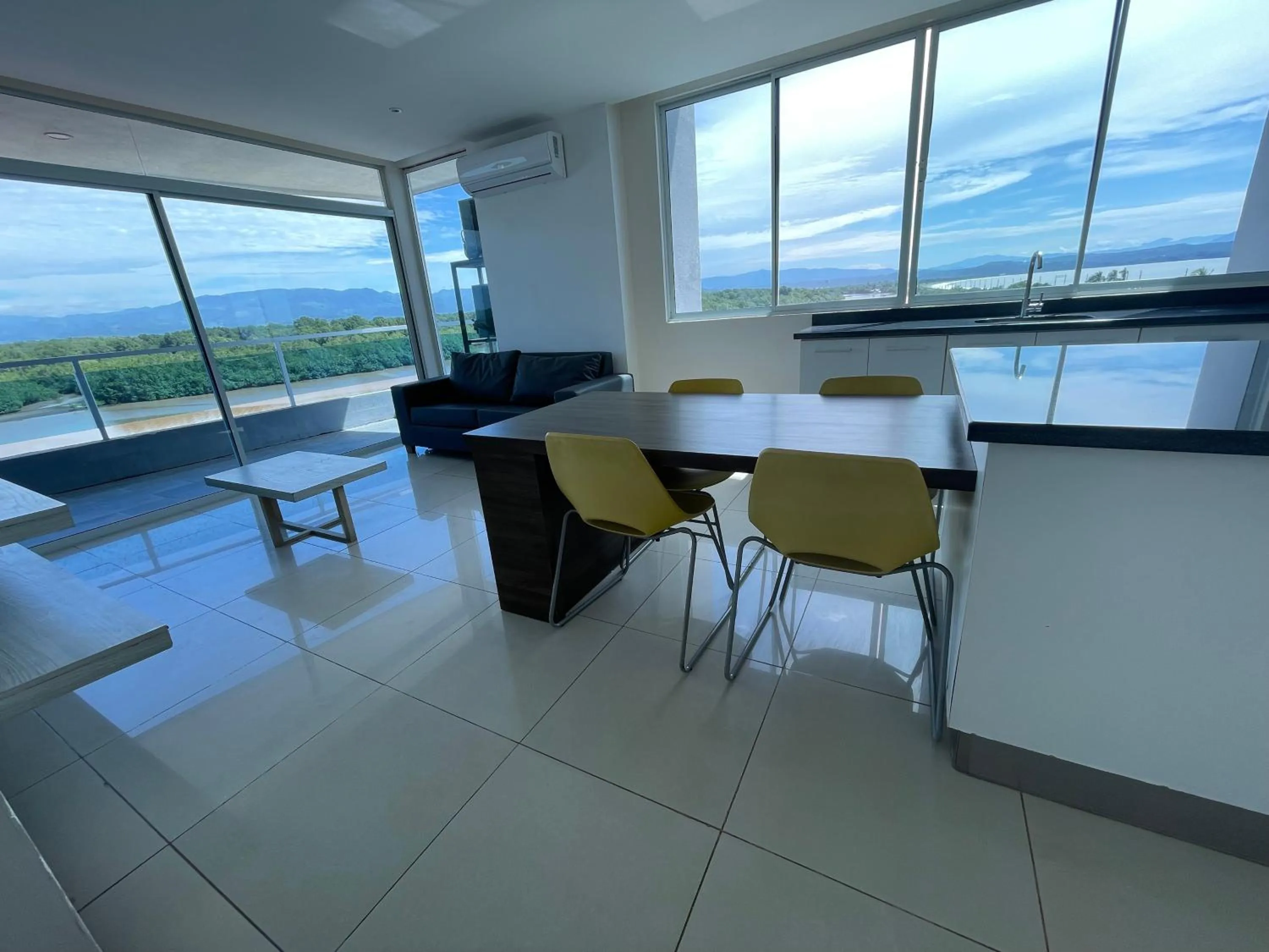 Seating area in Puerto Azul Hotel