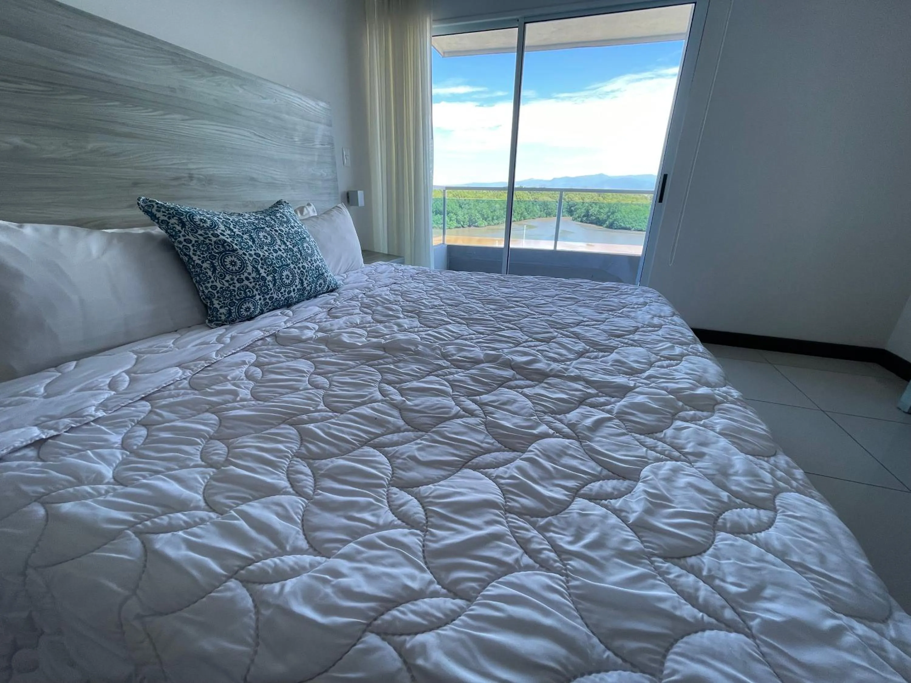 Bedroom, Bed in Puerto Azul Hotel
