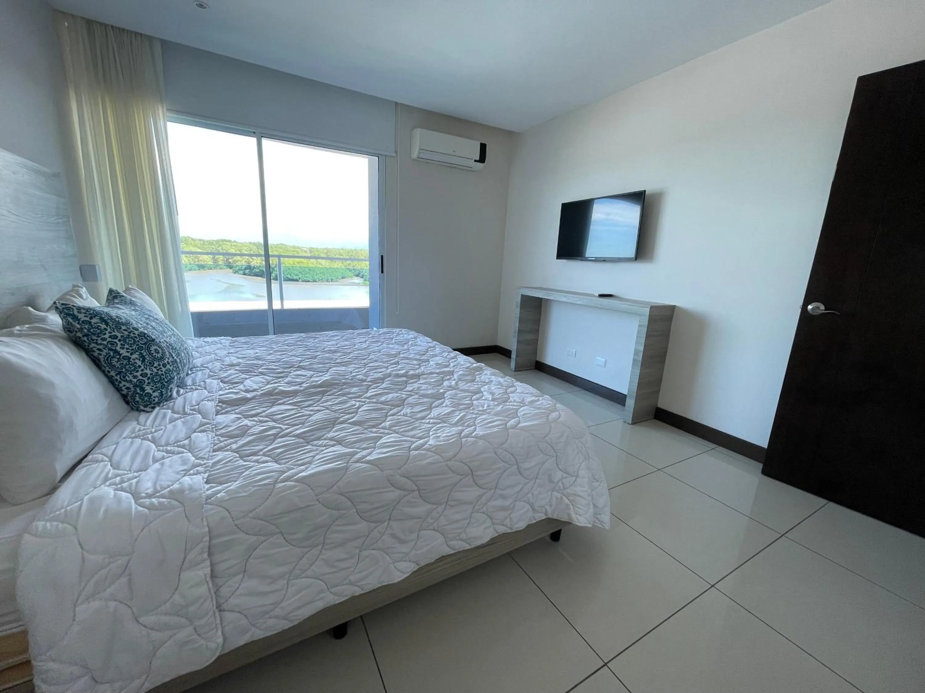 Bed in Puerto Azul Hotel