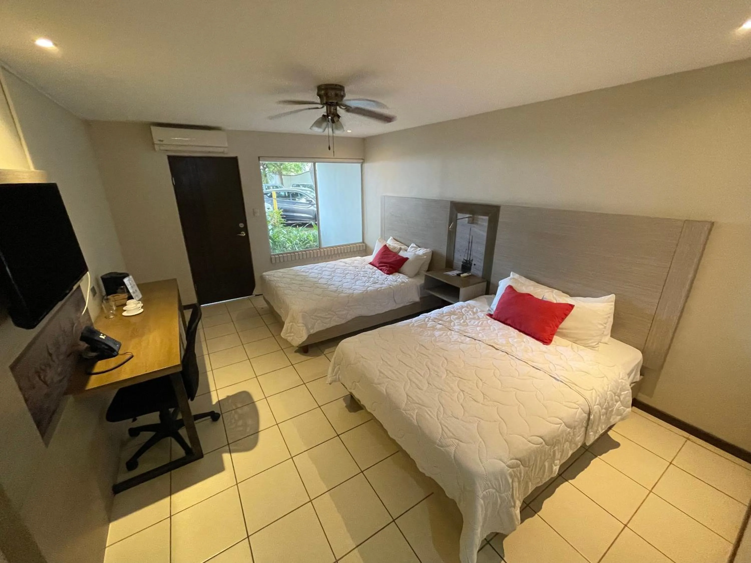 Bedroom, Bed in Puerto Azul Hotel