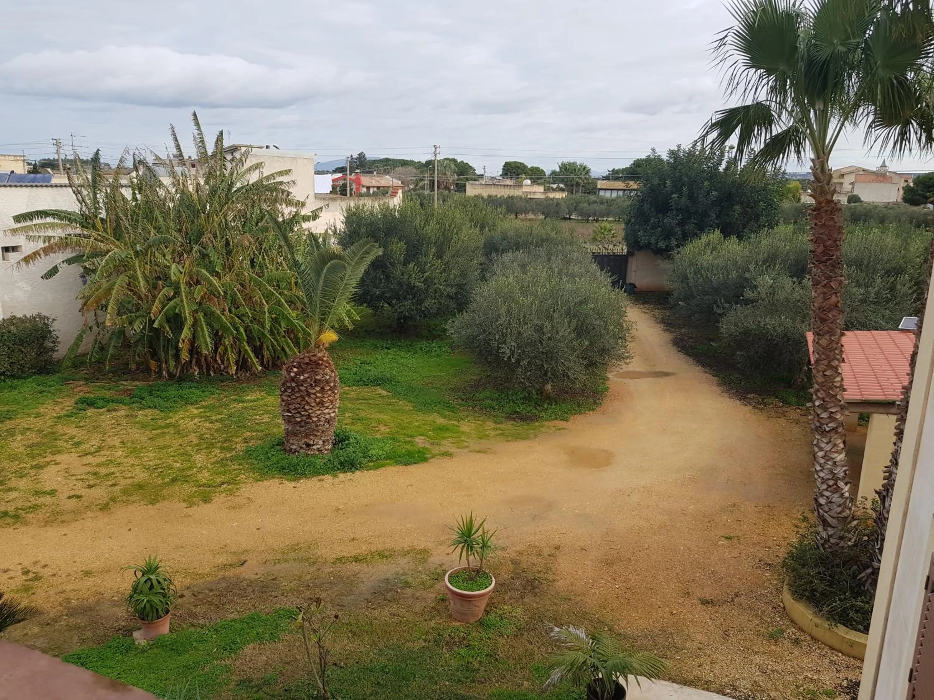 Garden view in Villa i Dammusi