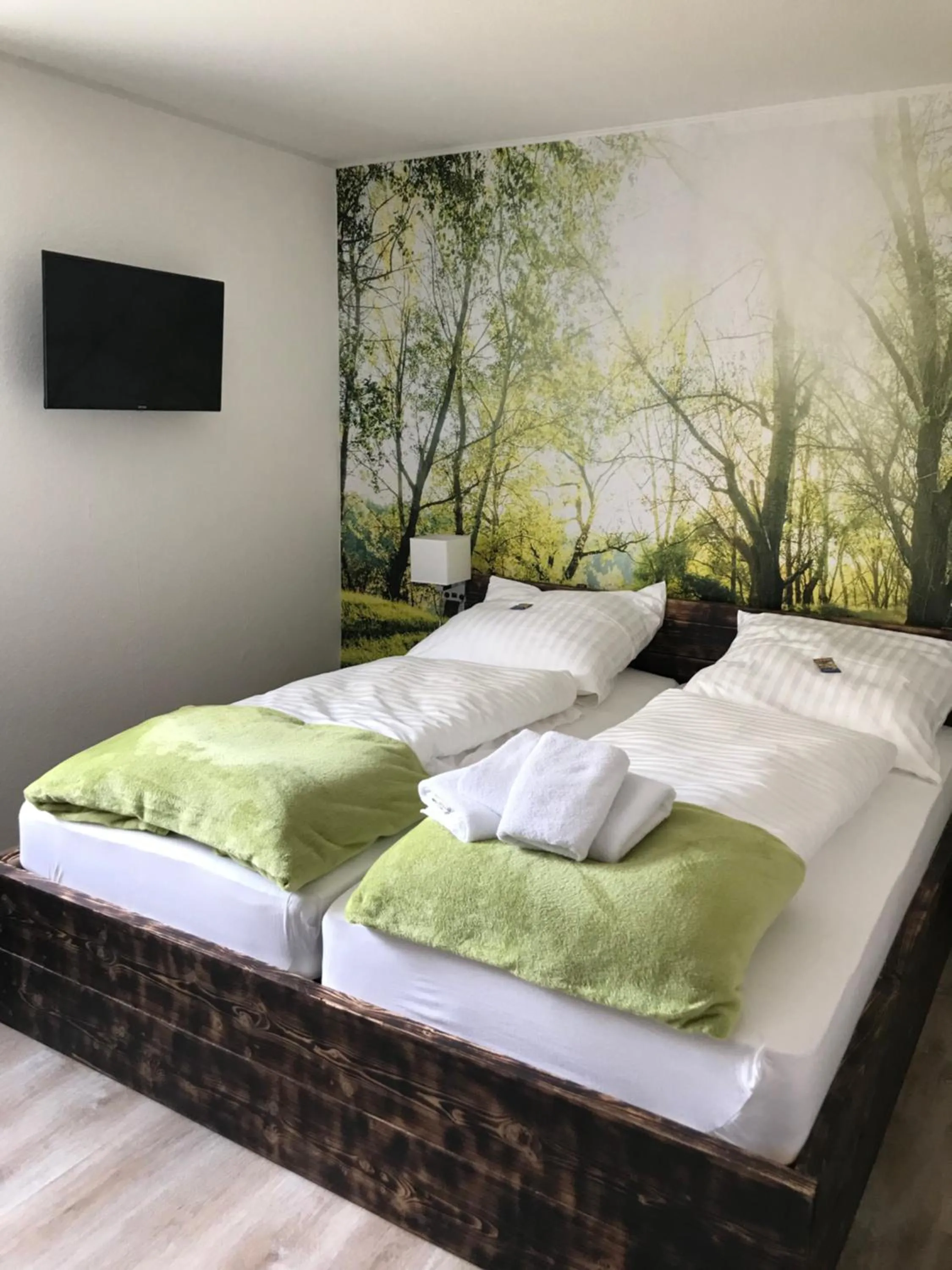 Bed in Landgasthof Zum Dorfkrug