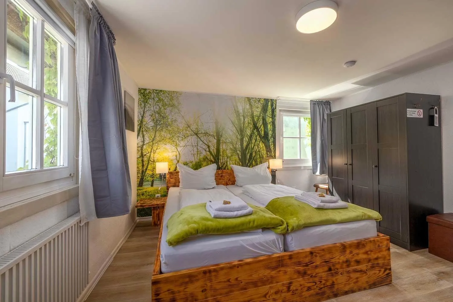 Bed in Landgasthof Zum Dorfkrug