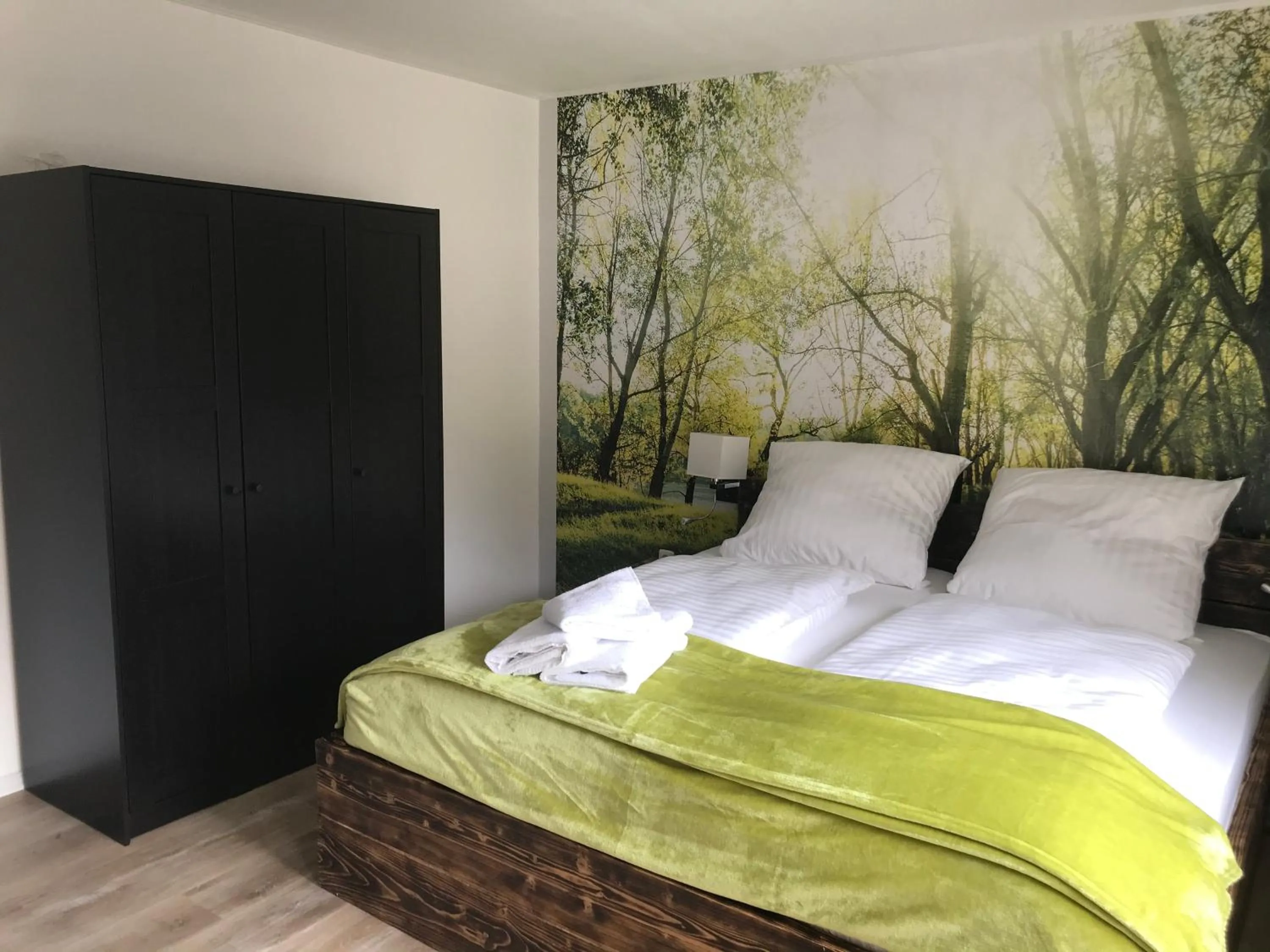 Bed in Landgasthof Zum Dorfkrug